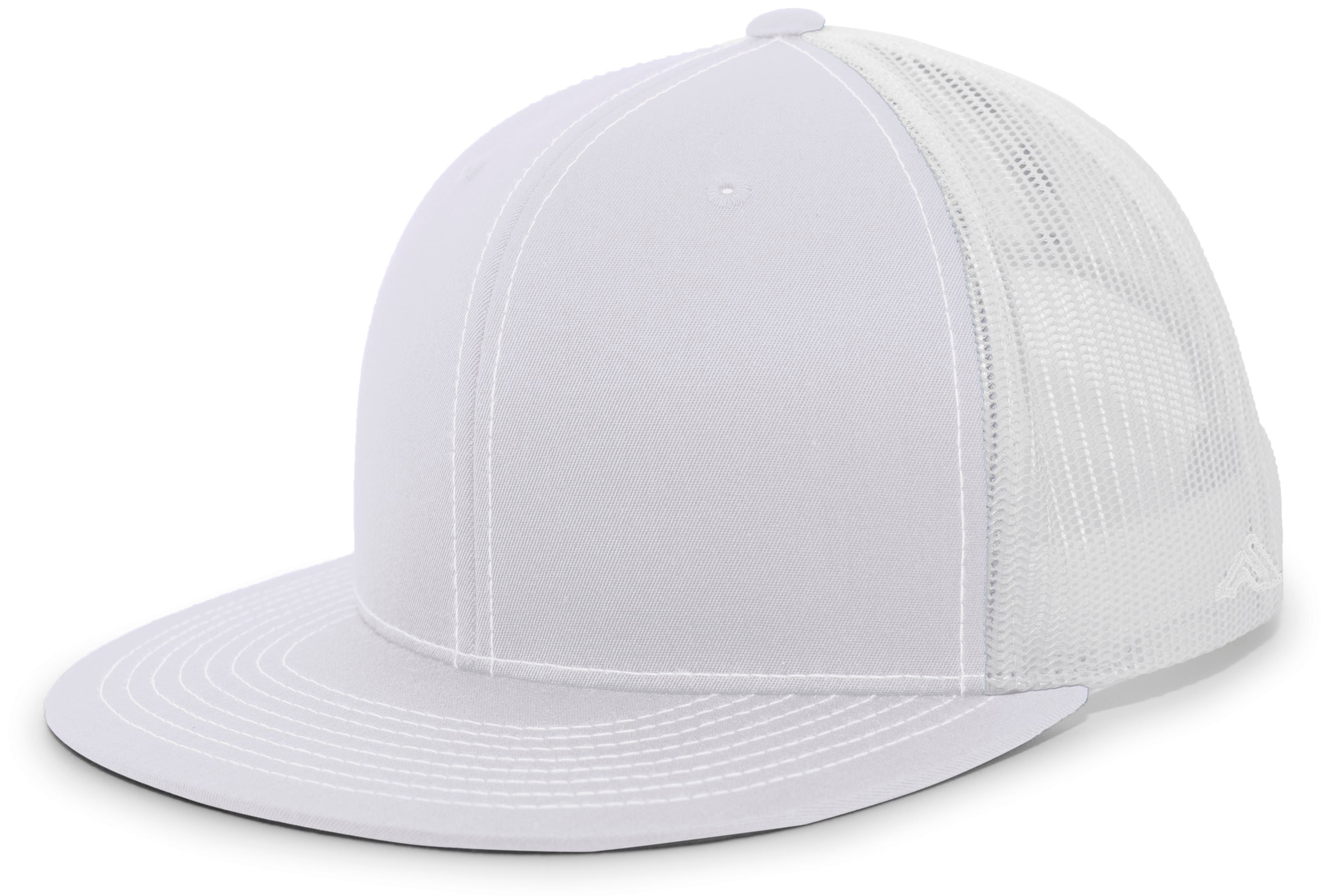 D-Series Trucker Snapback Cap - OS - SILVER