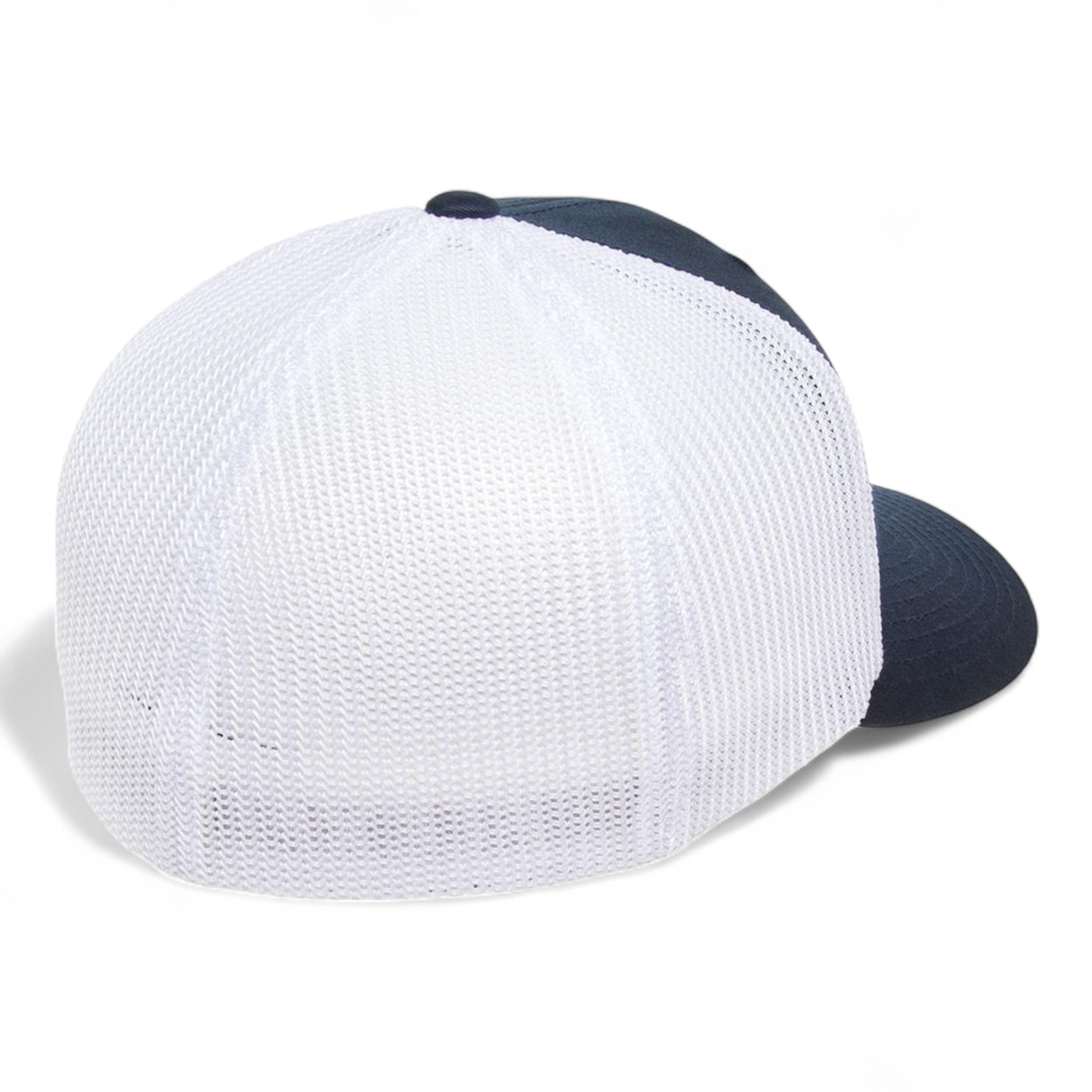 Flexfit 6511 Trucker Cap - Navy/ White