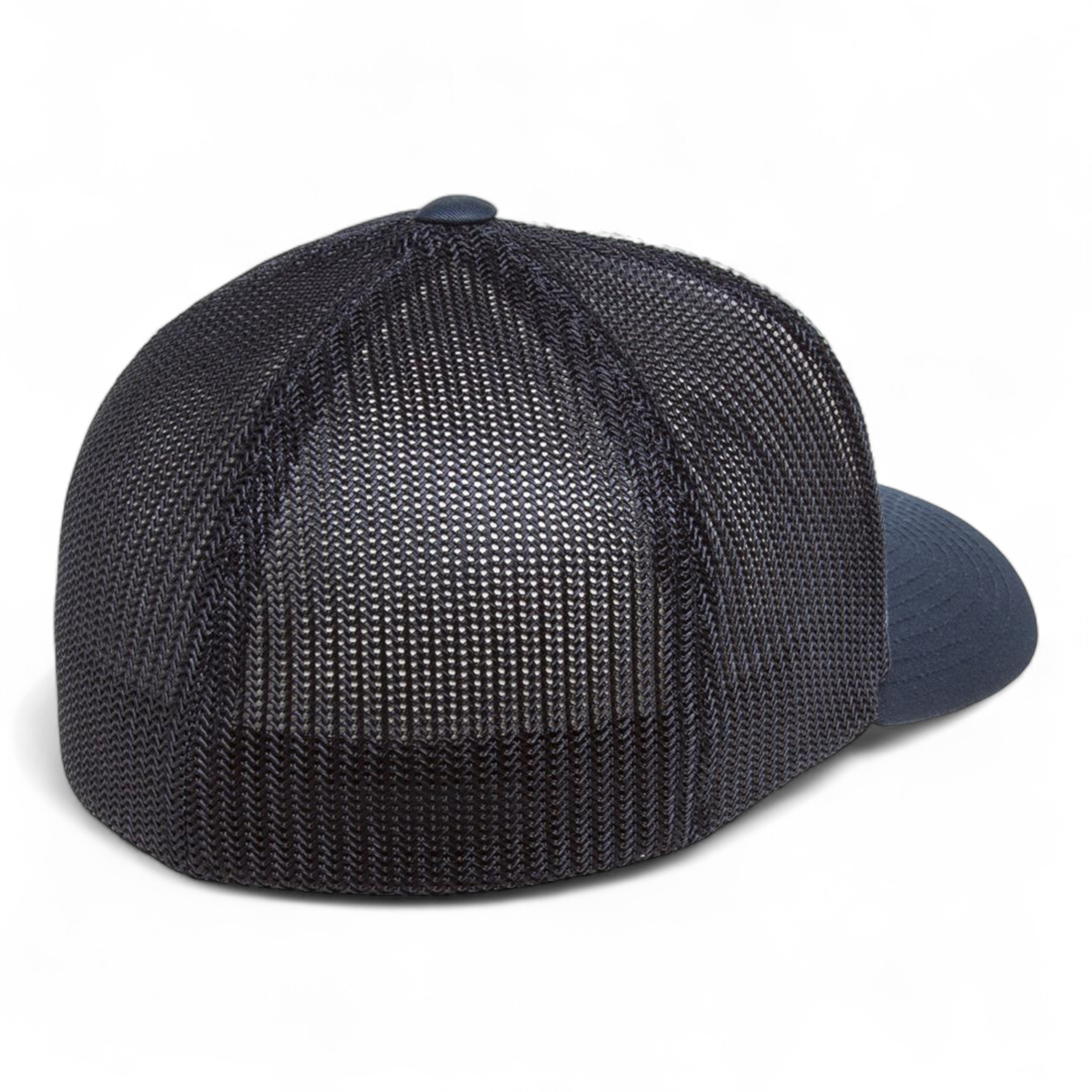 Flexfit 6511 Trucker Cap - Navy/ White/ Navy