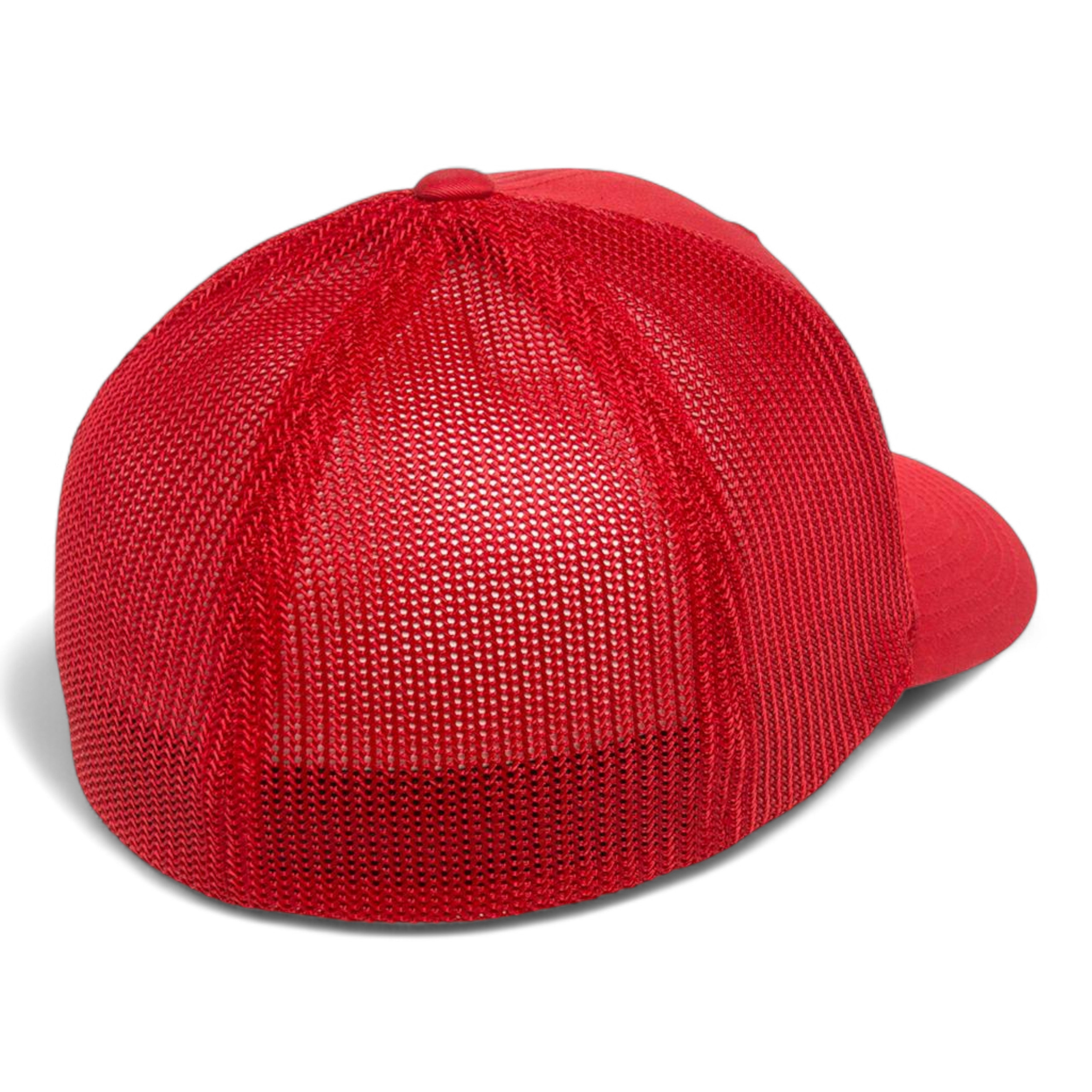 Flexfit 6511 Trucker Cap - Red