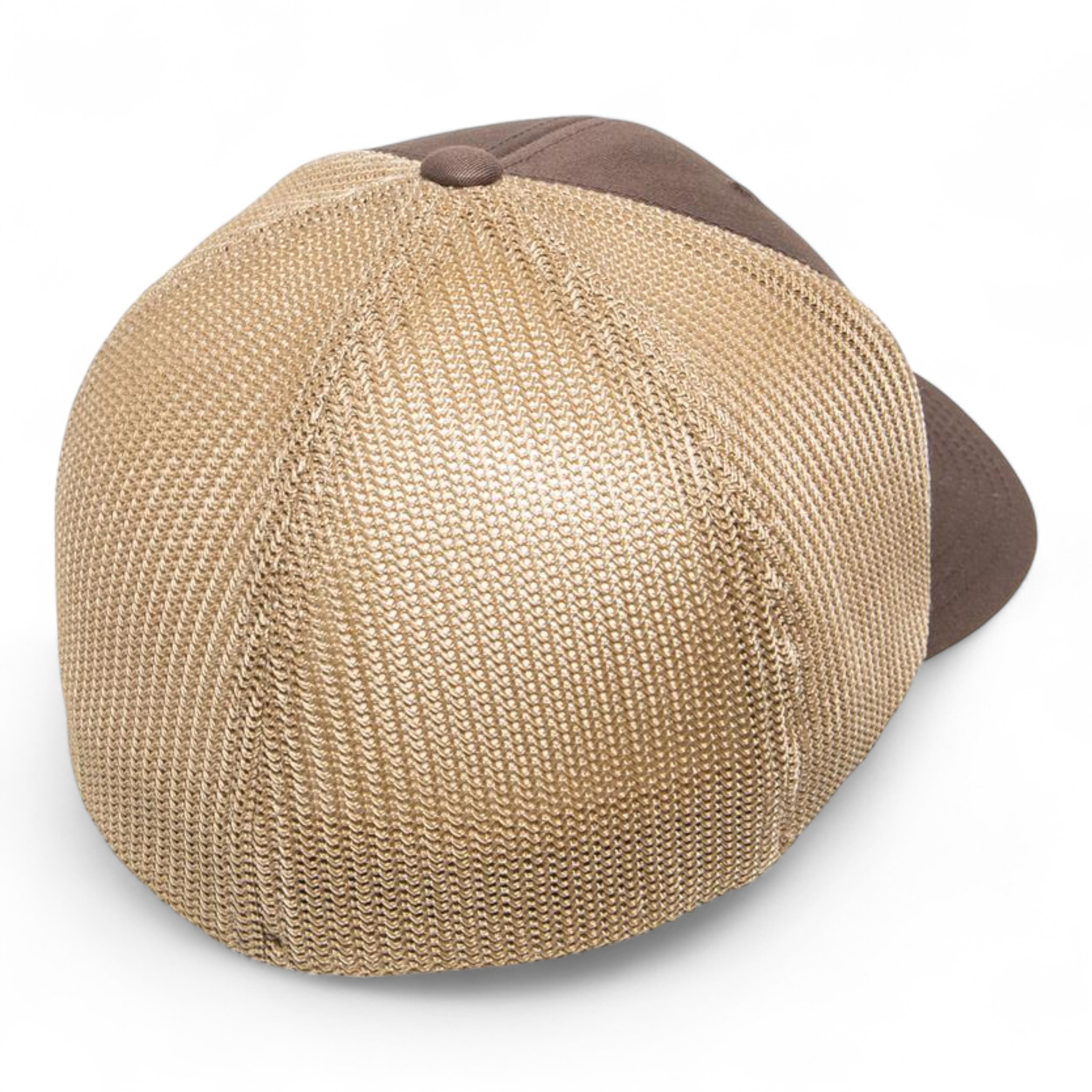 Flexfit 6511 Trucker Cap - Brown/ Khaki
