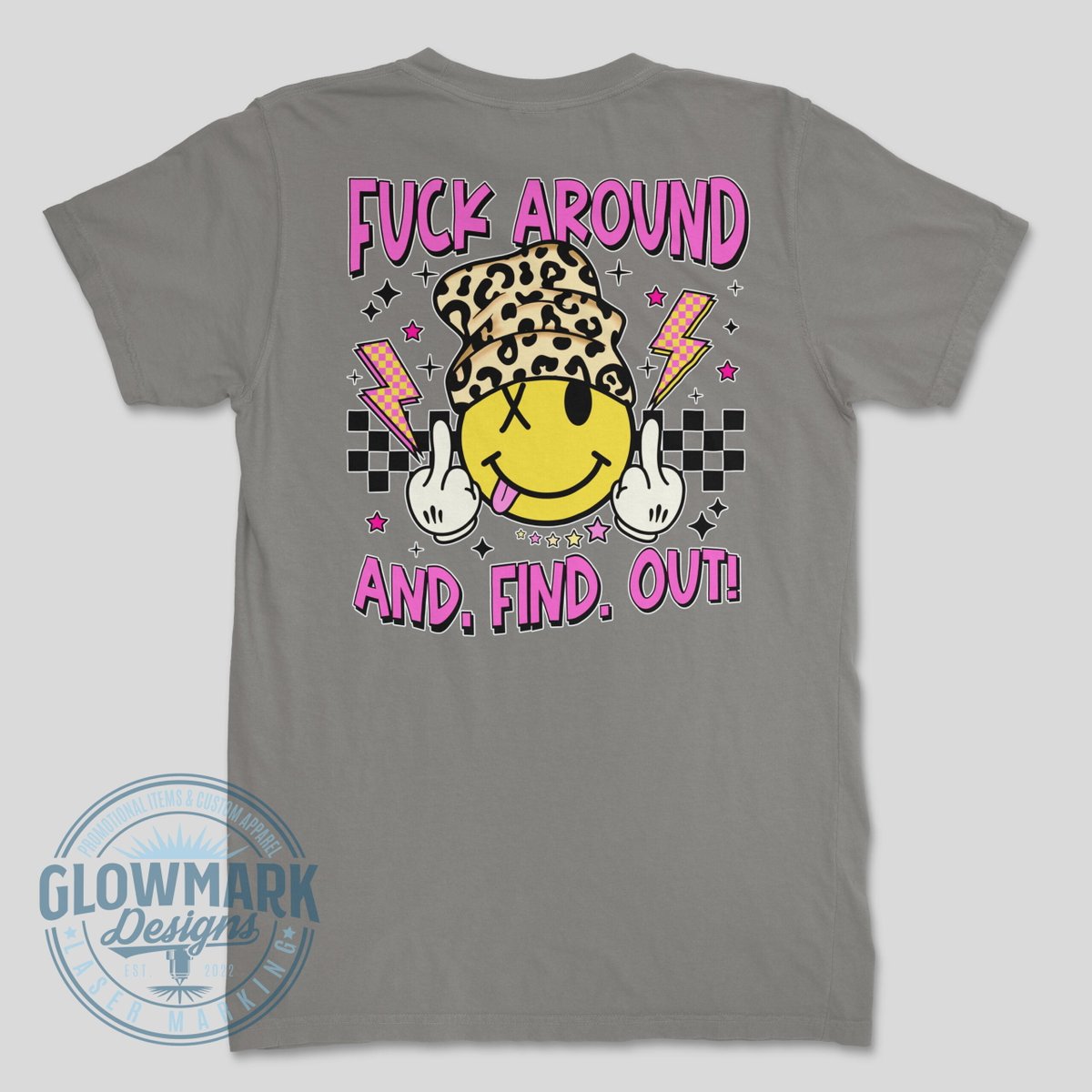 FAFO Retro Smiley - Comfort Colors