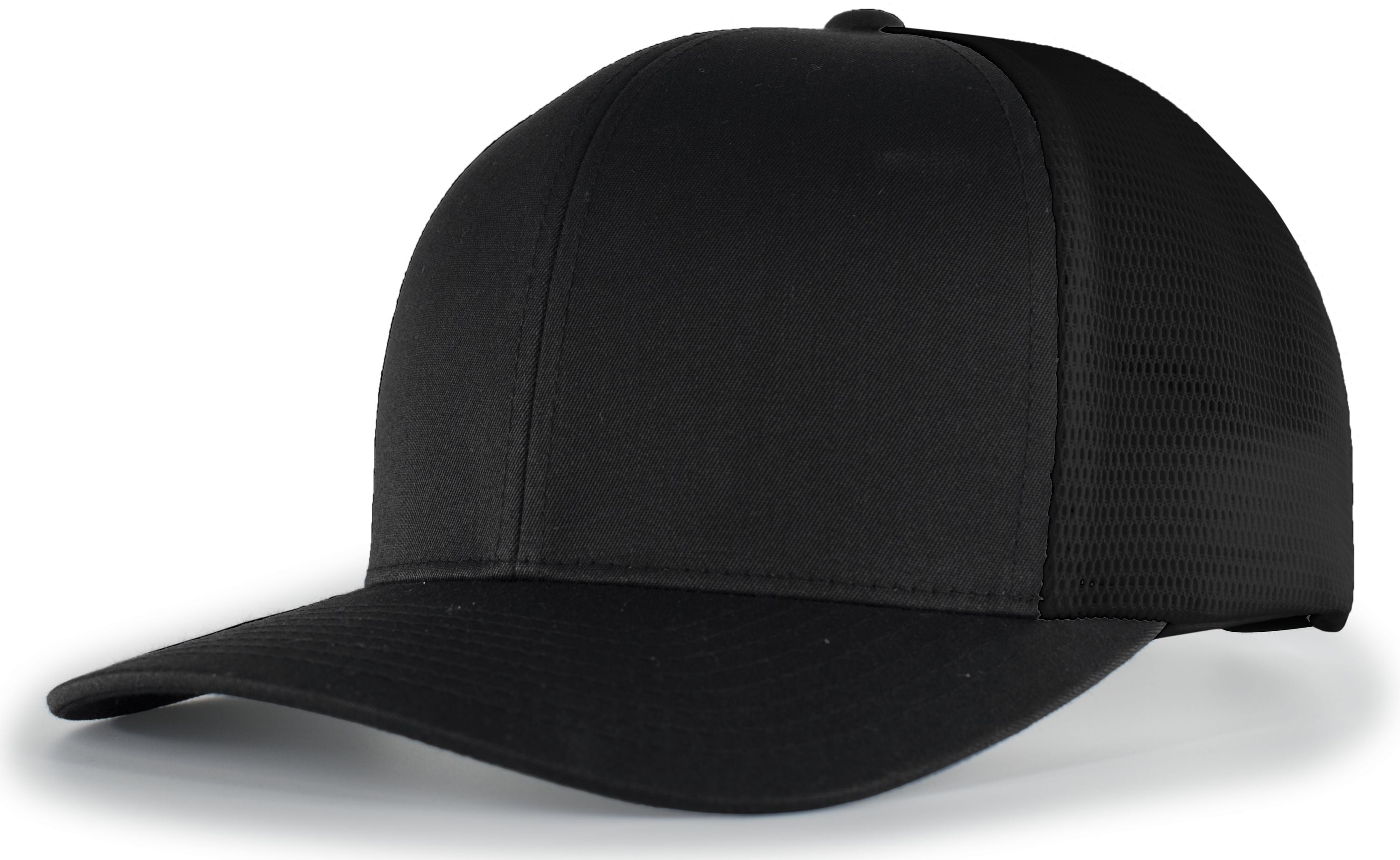 Trucker PacFlex Snapback Cap - OS - BLACK