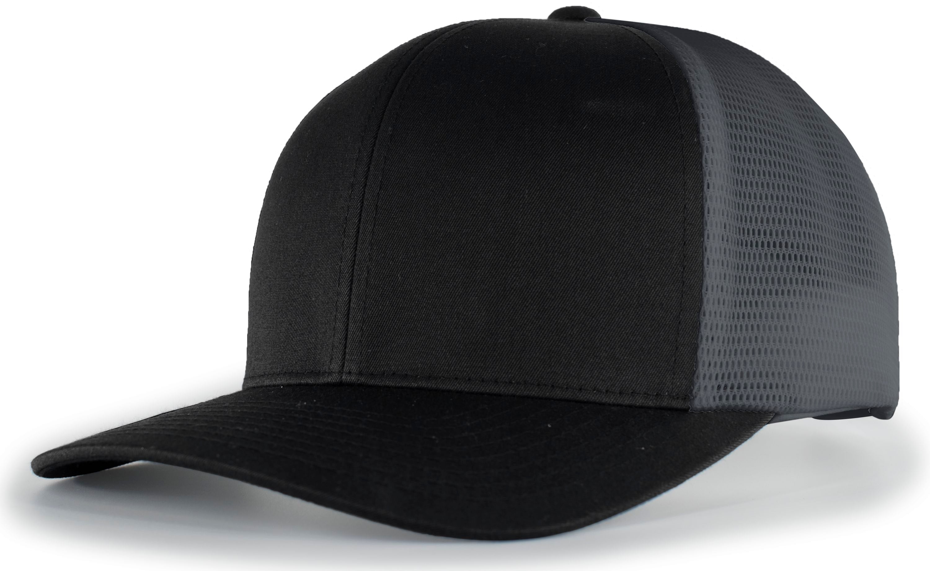 Trucker PacFlex Snapback Cap - OS - BLACK/GRAPHITE/BLACK