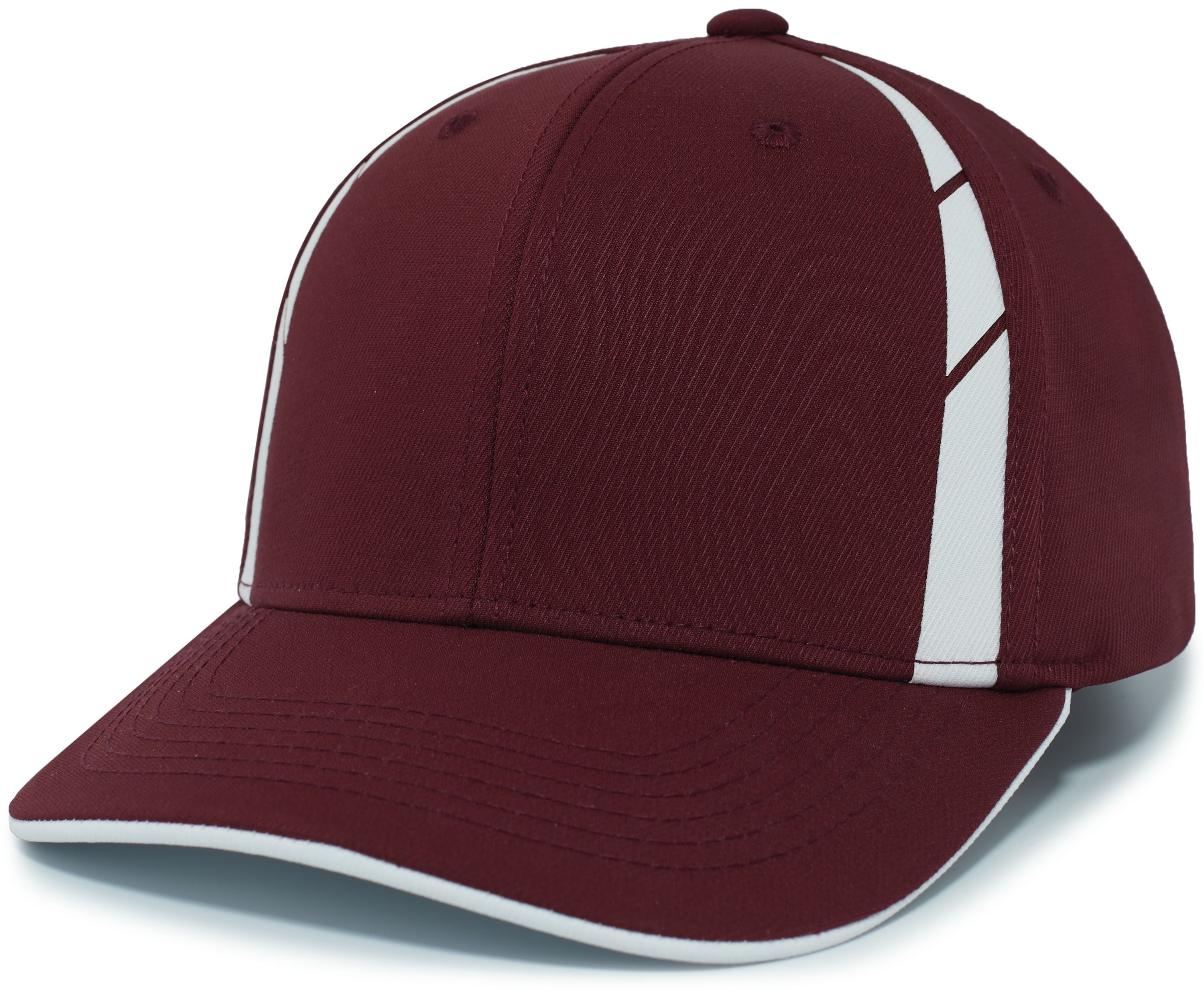 Sideline Snapback Cap Powered by Coolcore® - OS - MAROON/WHITE