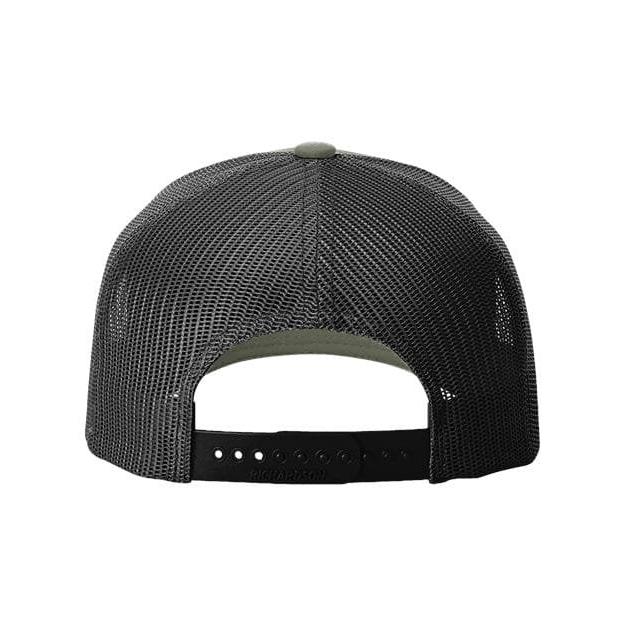 Genuine Leather Patch - Richardson 112FP Five-Panel Trucker Cap