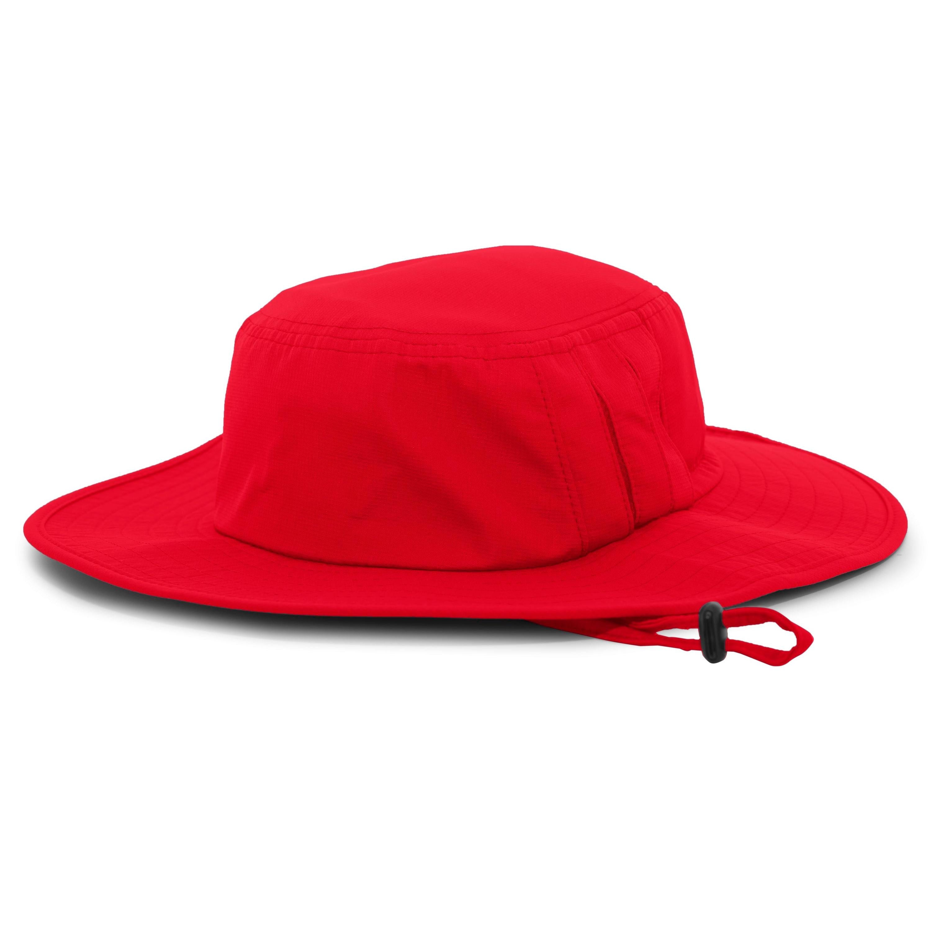Manta Ray Boonie Hat - OS - RED