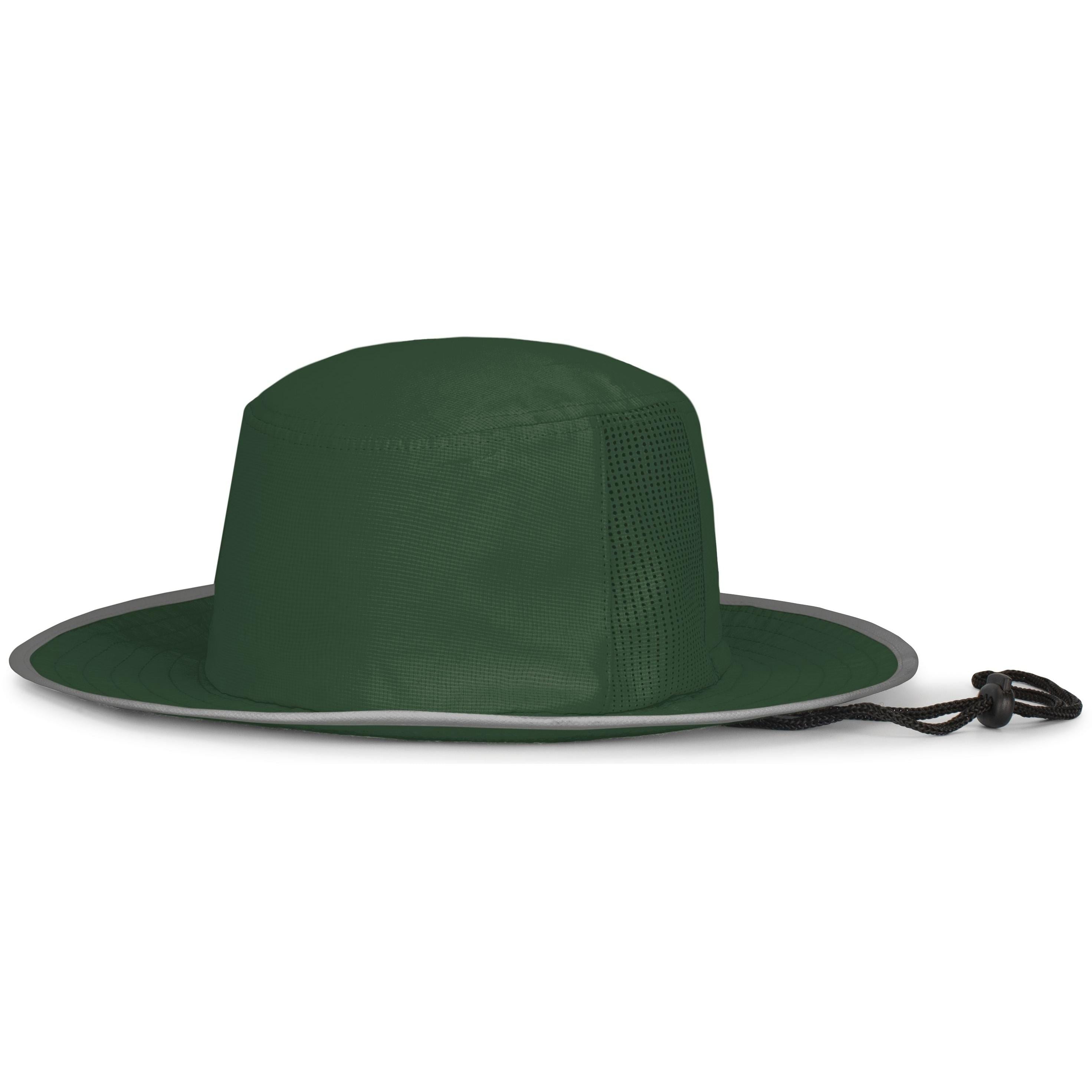 Perforated Legend Boonie - OS - DARK GREEN/SILVER