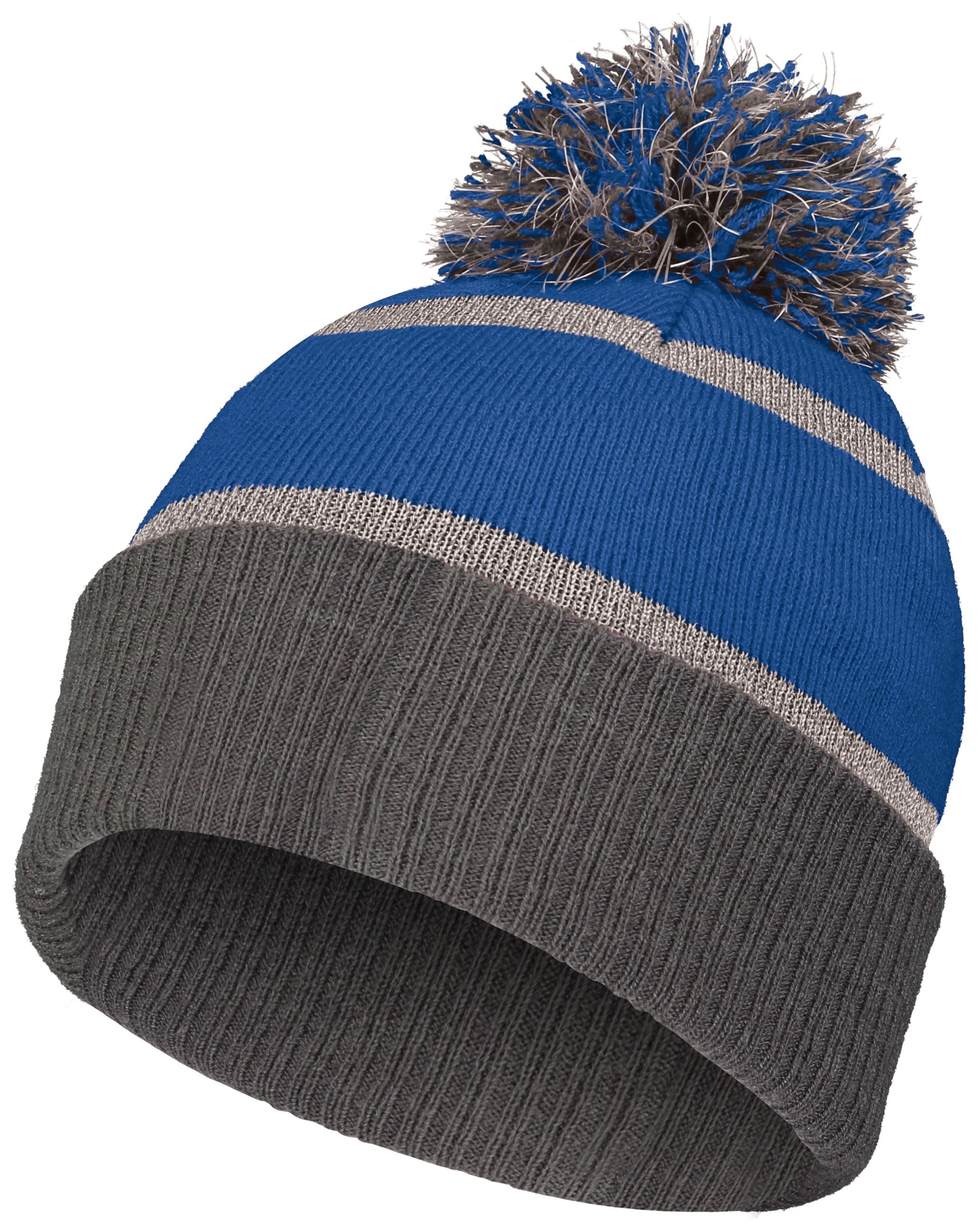 Reflective Beanie - OS - ROYAL/CARBON