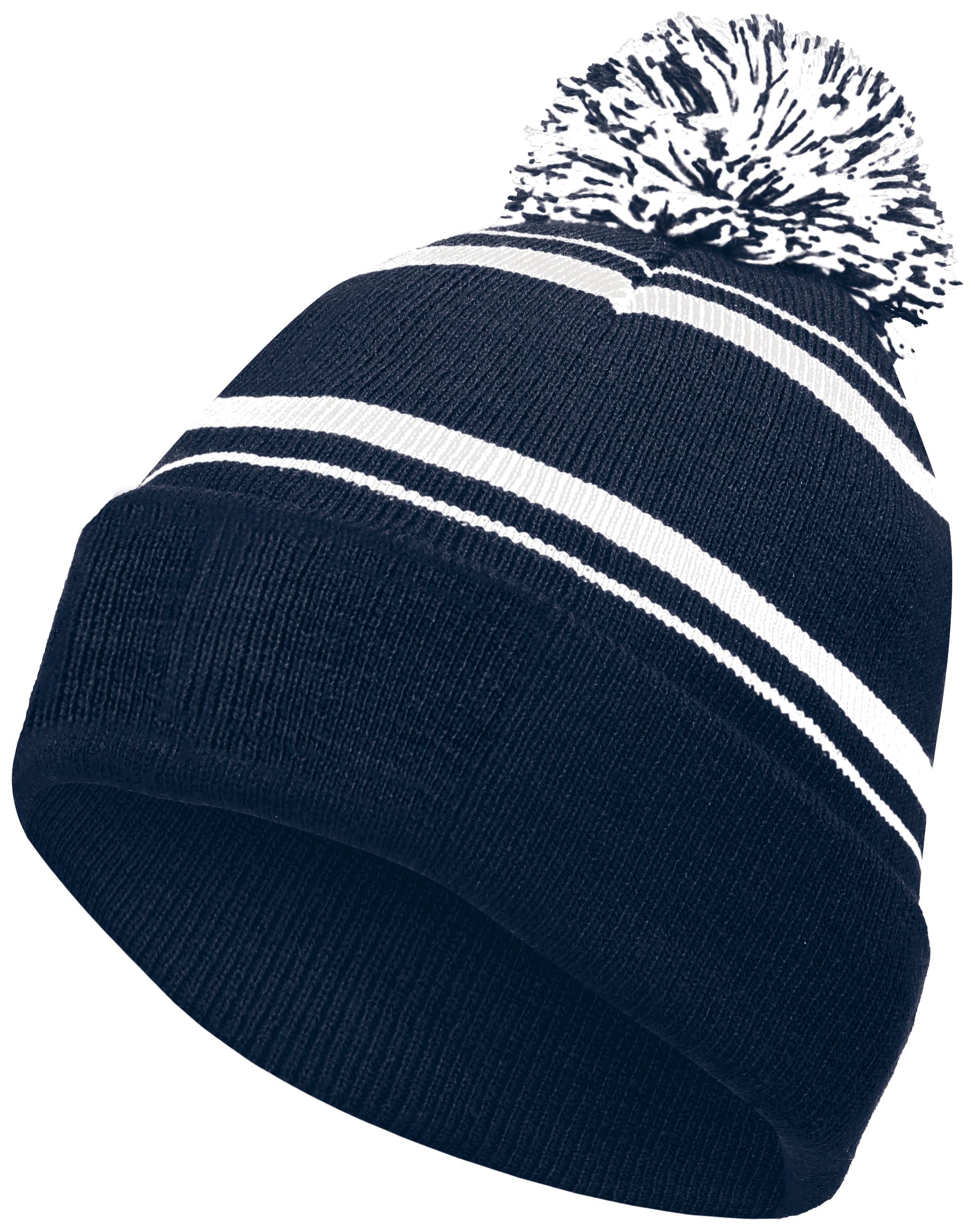 Homecoming Beanie - OS - NAVY/WHITE