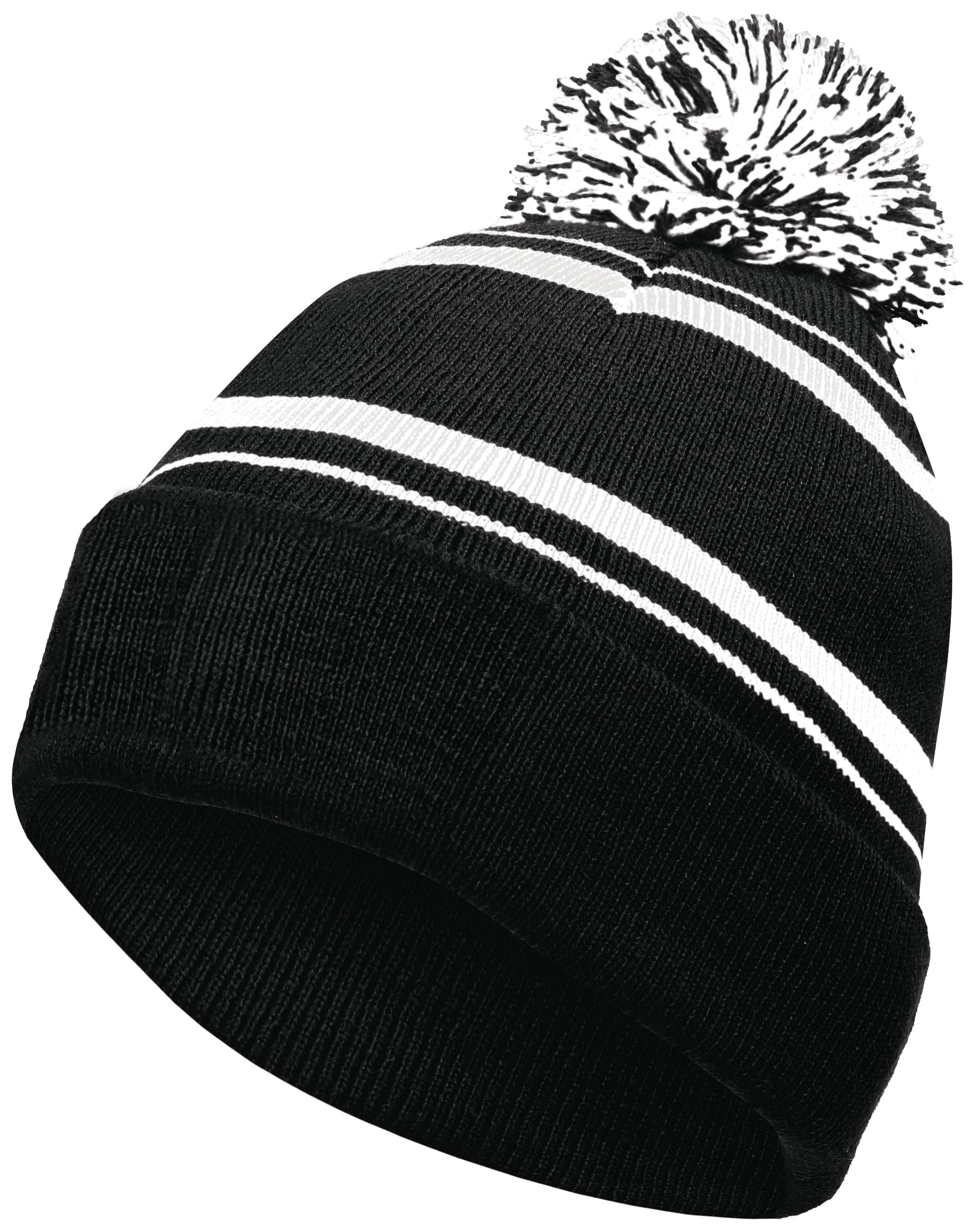Homecoming Beanie - OS - BLACK/WHITE