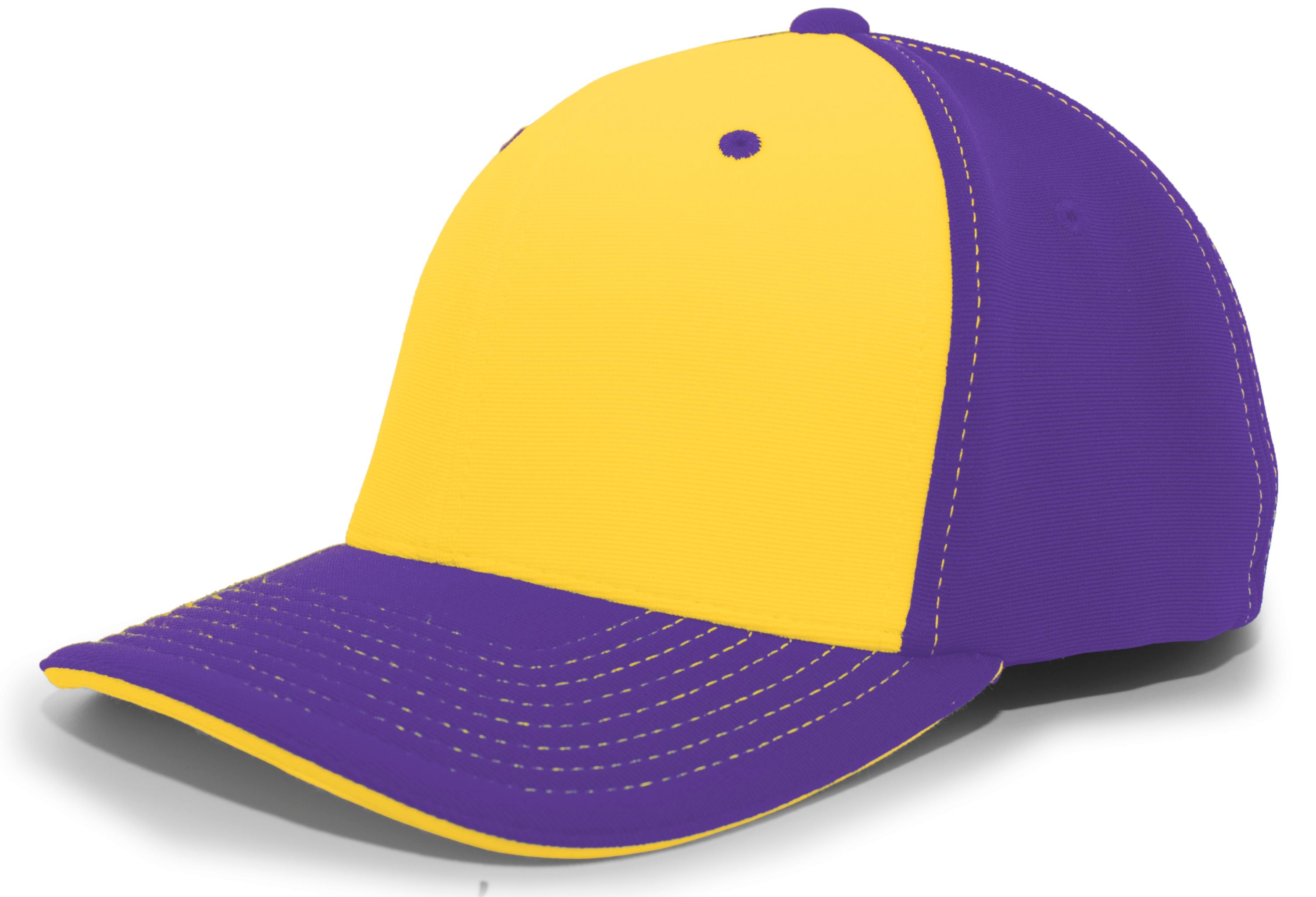 M2 Performance PacFlex Contrast Cap - XS - GOLD/PURPLE/PURPLE