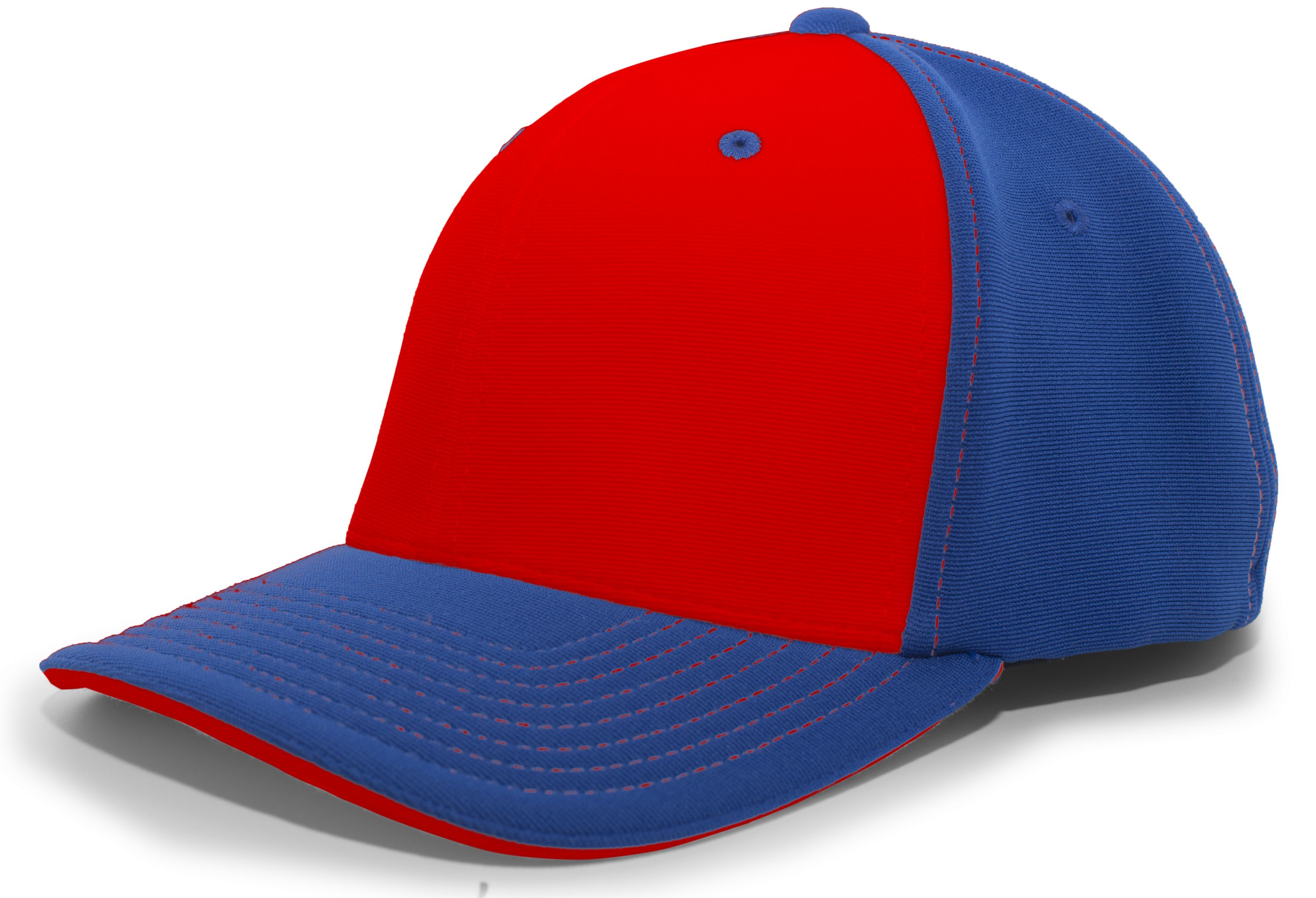 M2 Performance PacFlex Contrast Cap - XS - RED/ROYAL/ROYAL