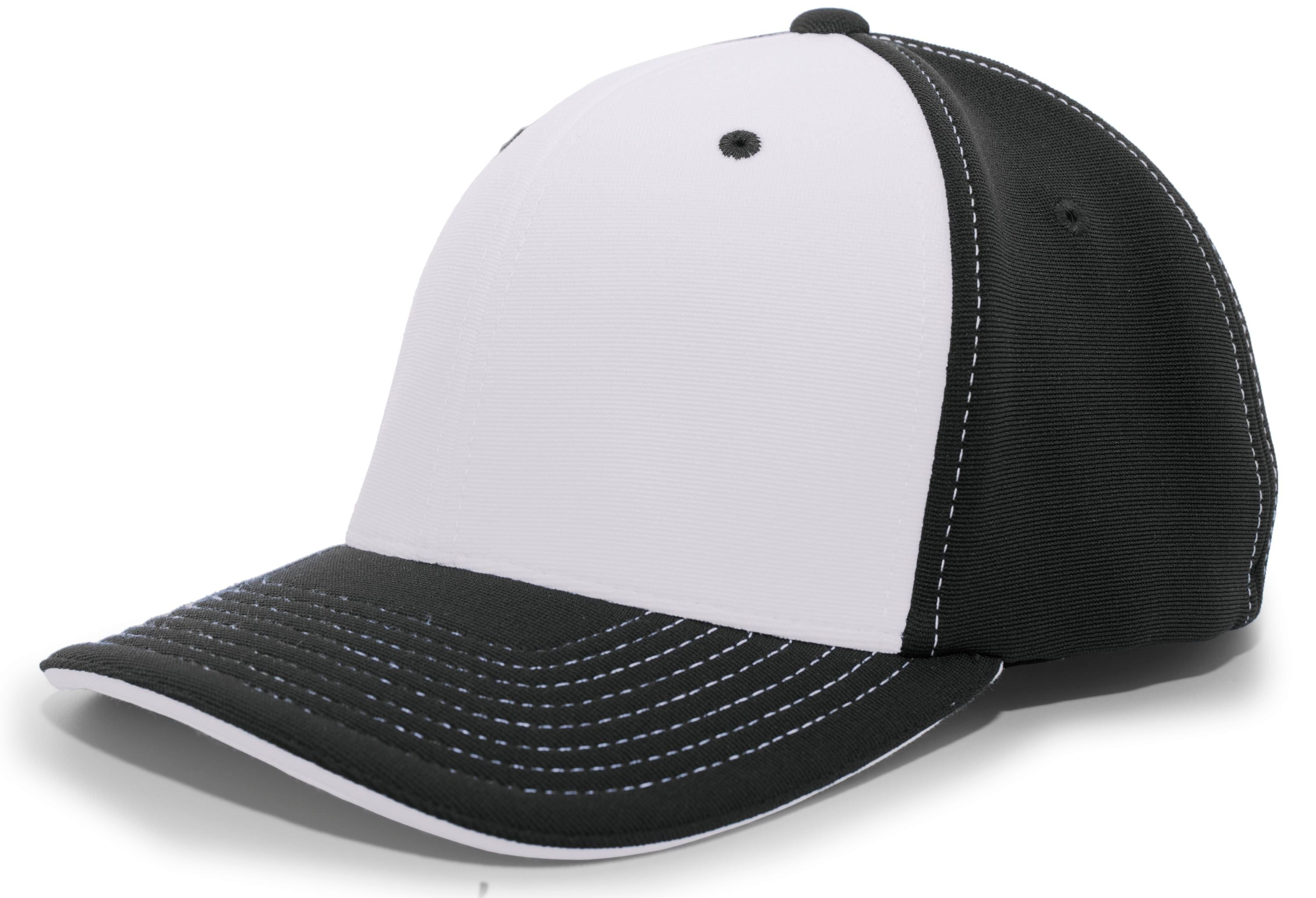 M2 Performance PacFlex Contrast Cap - XS - SILVER/BLACK/BLACK