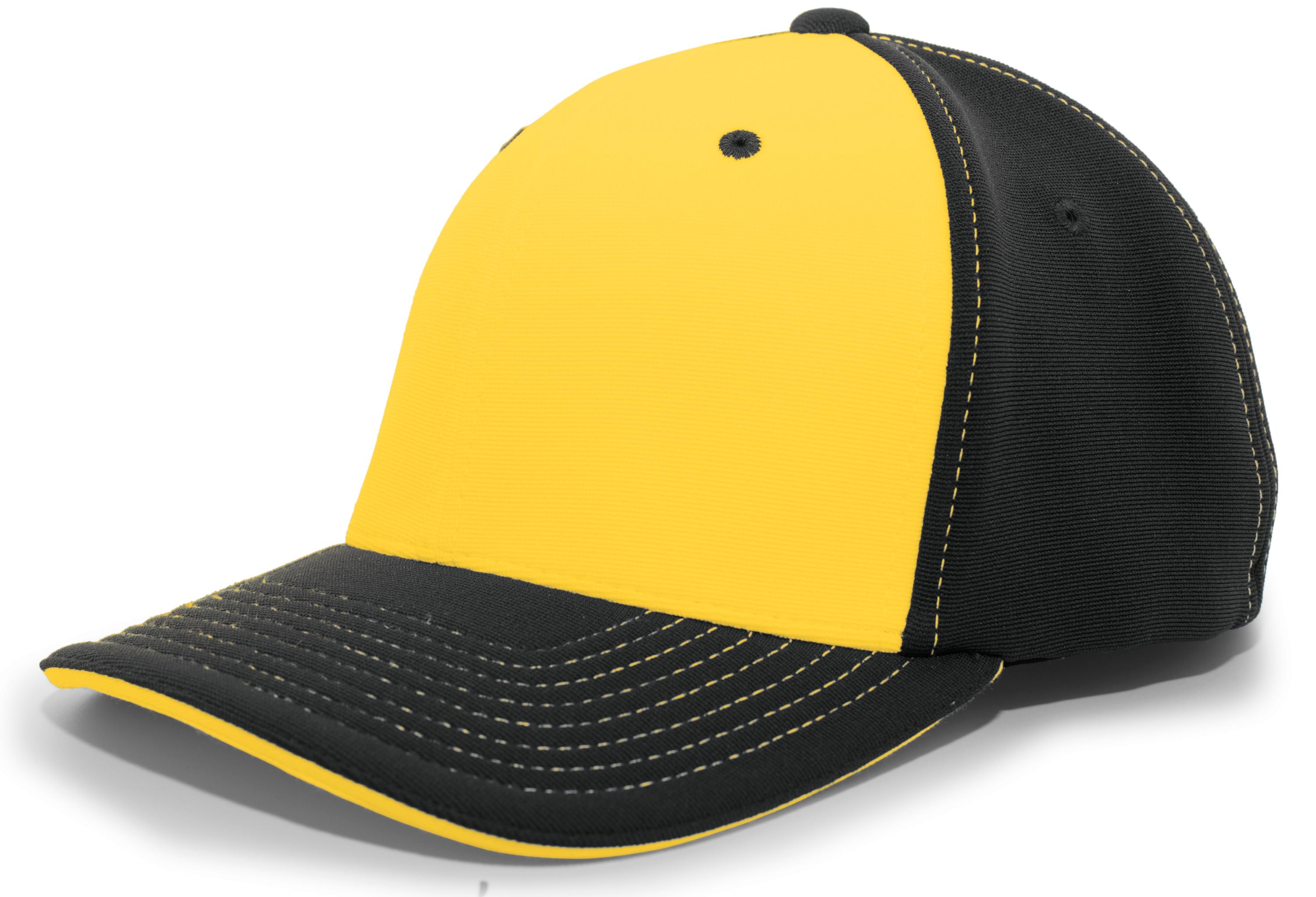 M2 Performance PacFlex Contrast Cap - XS - GOLD/BLACK/BLACK
