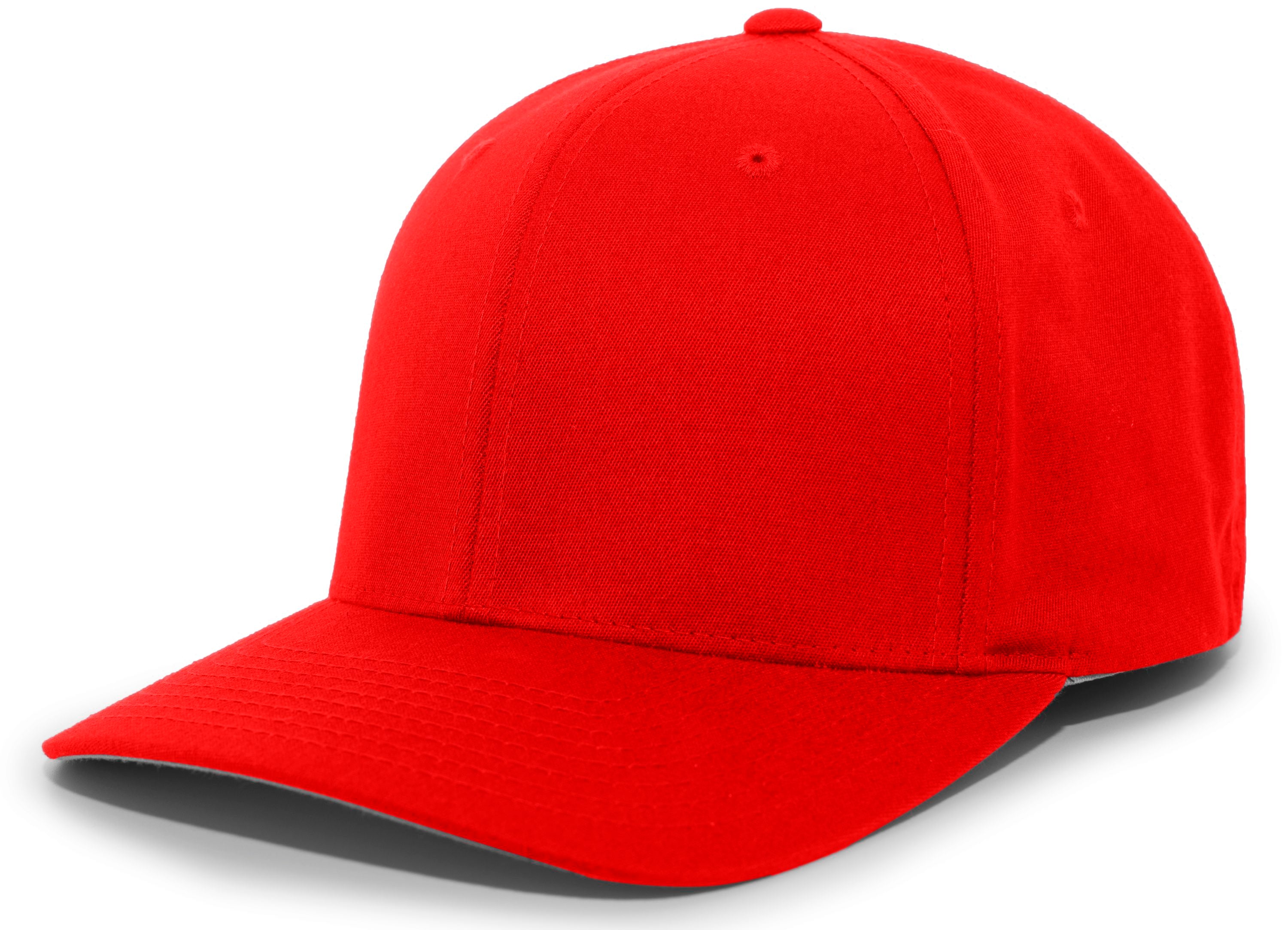 Twill Stretchfit Cap - XS - RED
