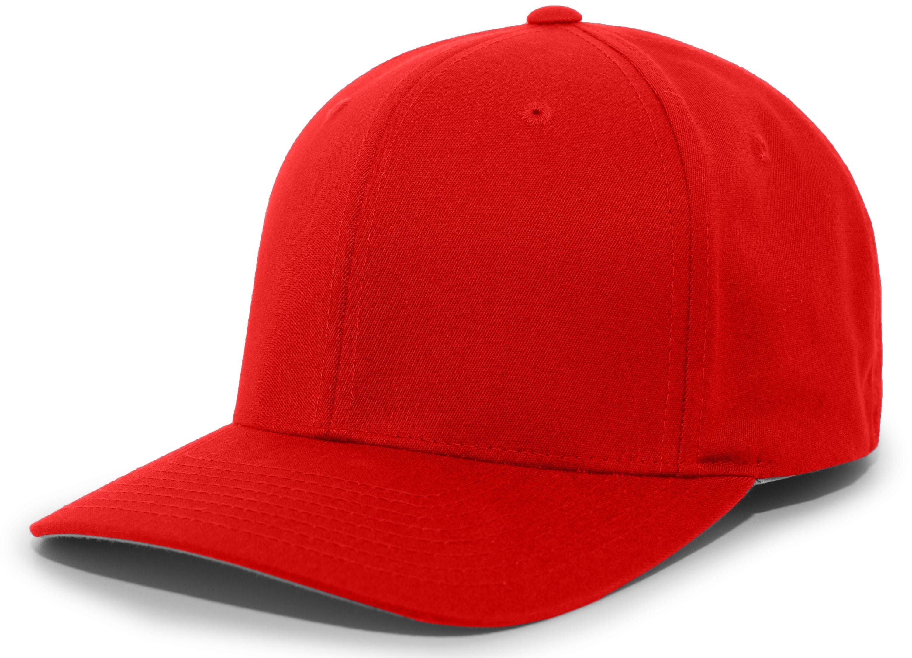 Twill Stretchfit Cap - XS - RED