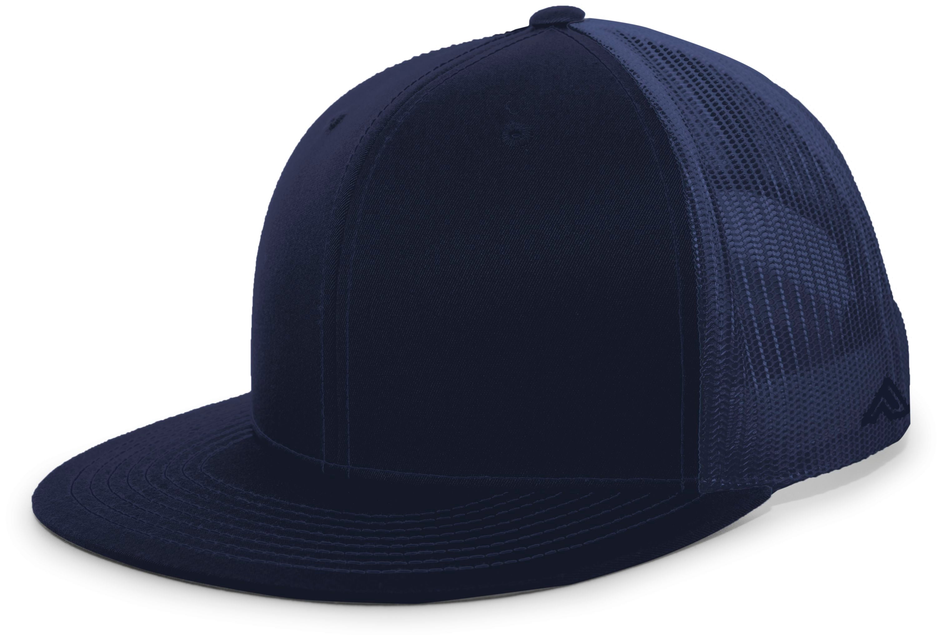 D-Series Trucker Snapback Cap - OS - NAVY