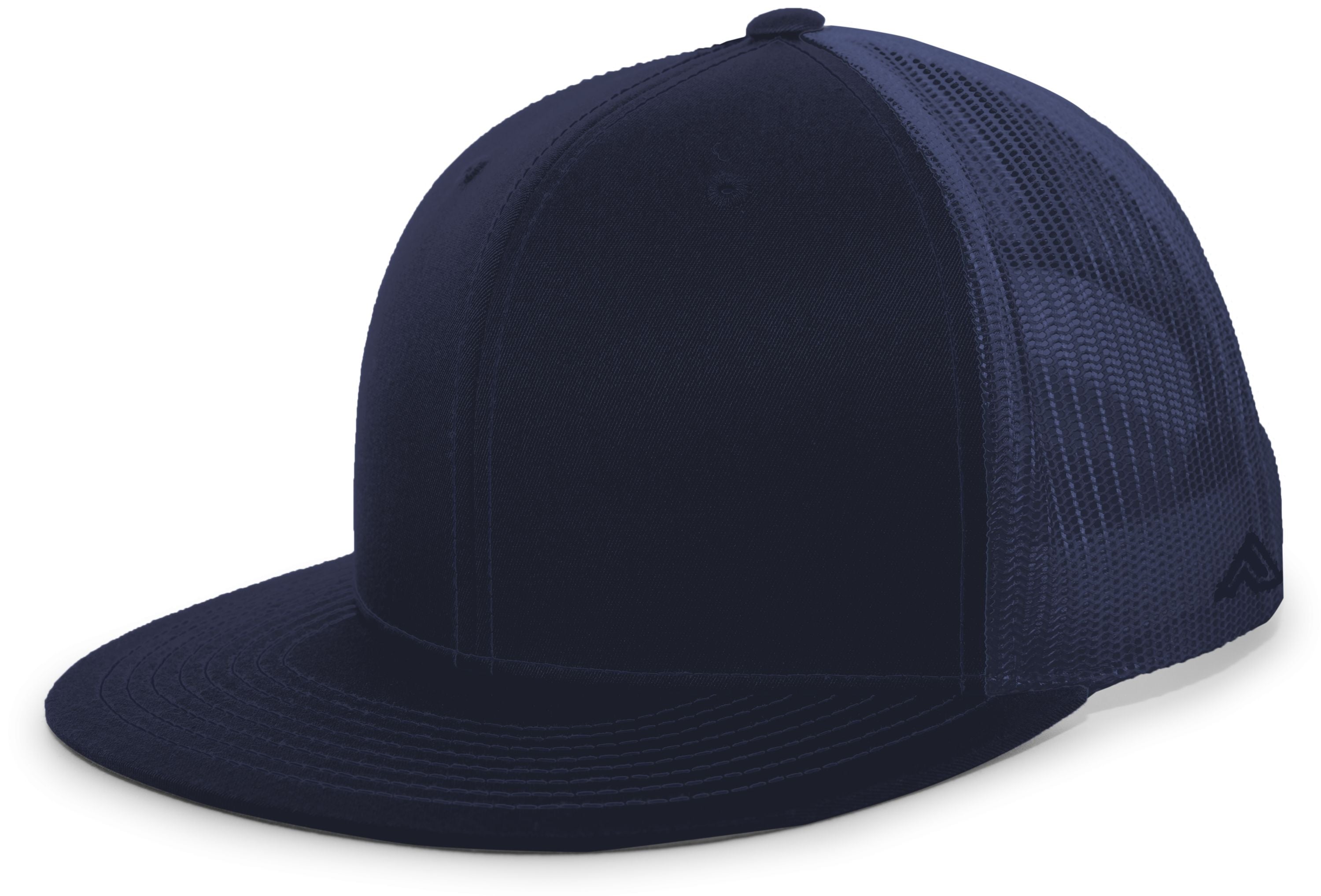 D-Series Trucker Snapback Cap - OS - NAVY