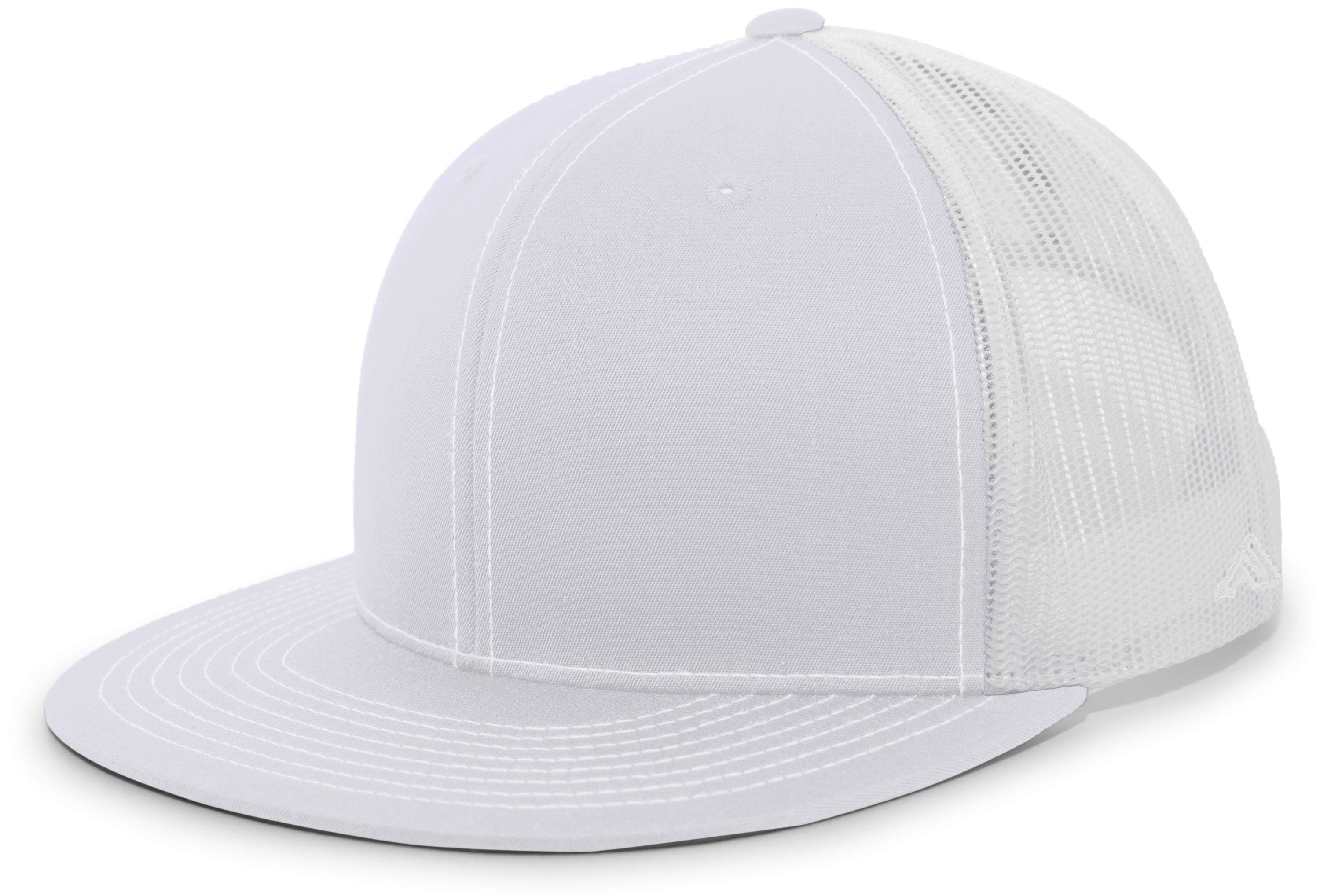 D-Series Trucker Snapback Cap - OS - SILVER