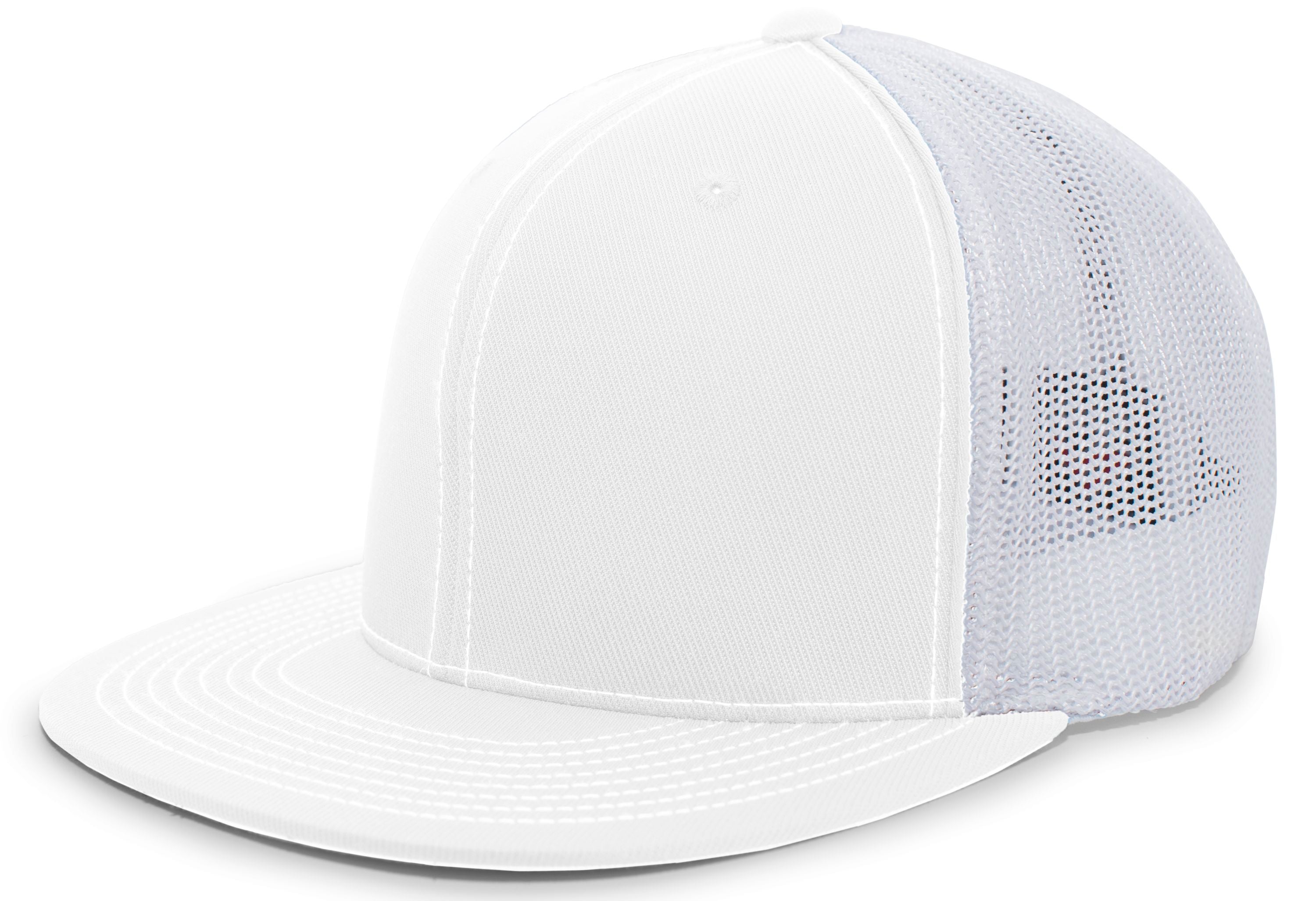 D-Series Trucker PacFlex Cap - XS - WHITE