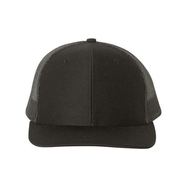 Genuine Leather Patch - Richardson 112 Snapback Trucker Cap  - XL