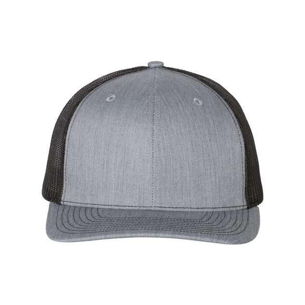 Genuine Leather Patch - Richardson 112 Snapback Trucker Cap  - XL
