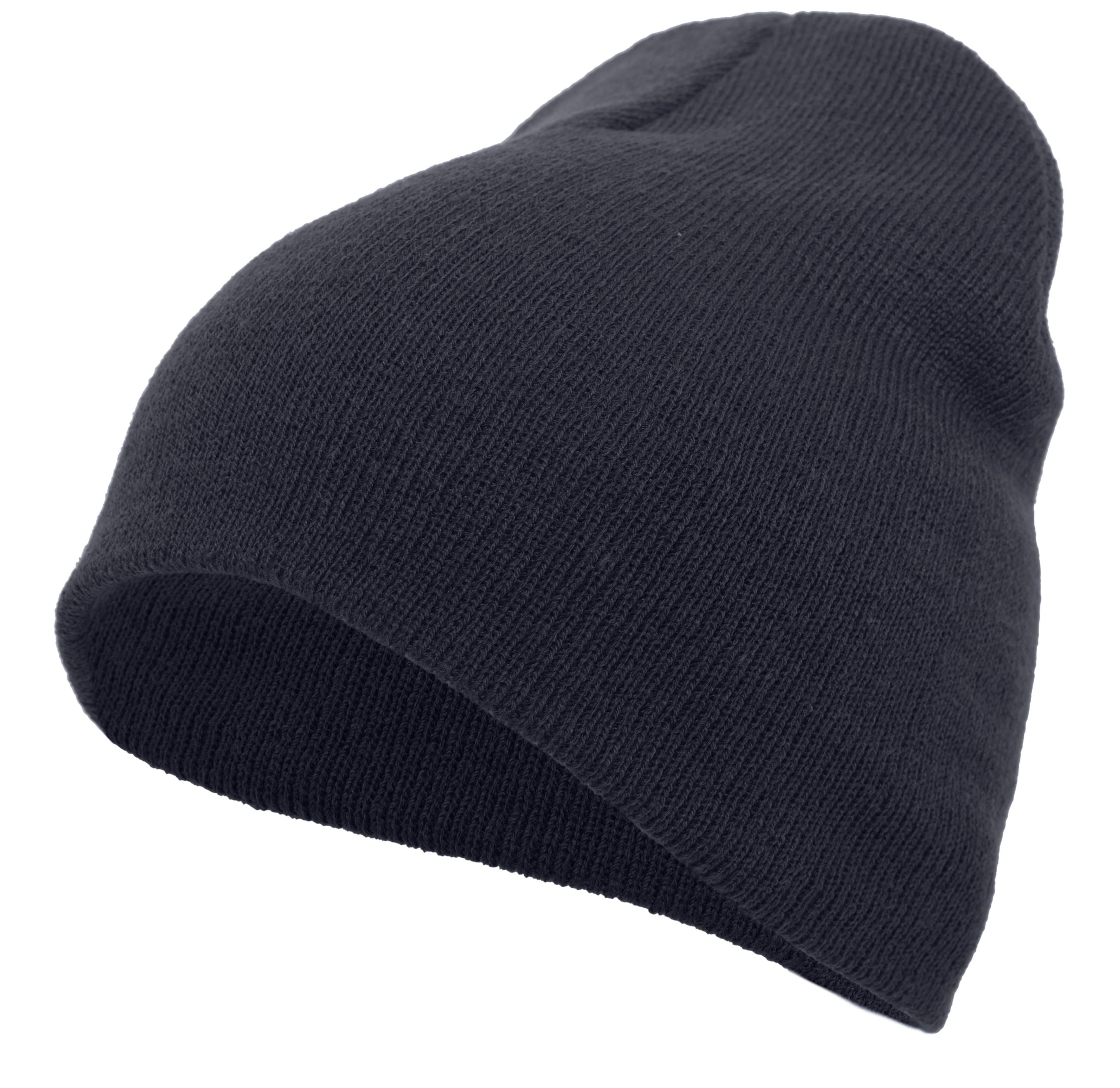 Basic Knit Beanie - OS - NAVY