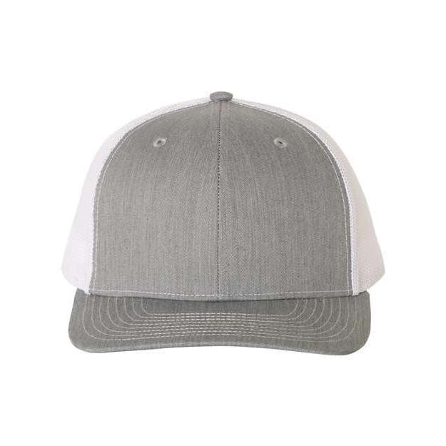 Genuine Leather Patch - Richardson 112 Snapback Trucker Cap  - XL
