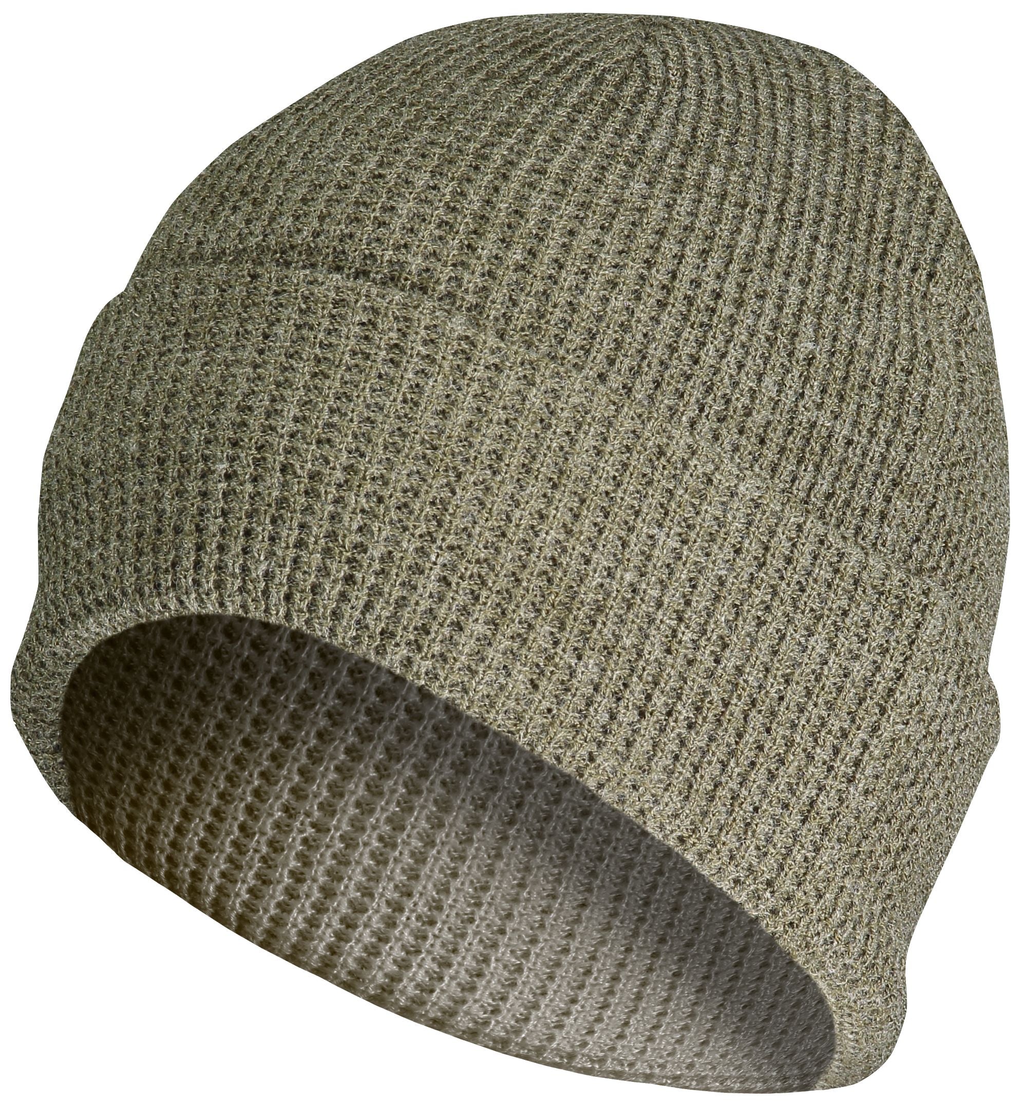 Waffle Knit Cuff Beanie - OS - SAGE