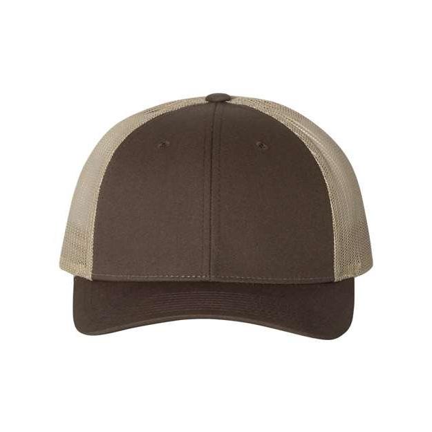 Genuine Leather Patch - Richardson 115 Low Pro Trucker Cap