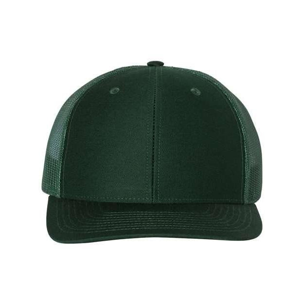 Genuine Leather Patch - Richardson 112 Snapback Trucker Cap  - XL