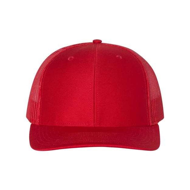 Genuine Leather Patch - Richardson 112 Snapback Trucker Cap  - XL