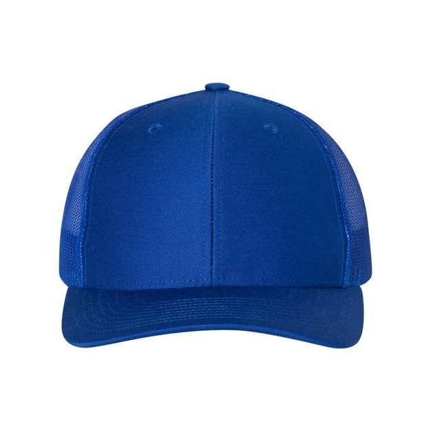 Genuine Leather Patch - Richardson 112 Snapback Trucker Cap  - XL
