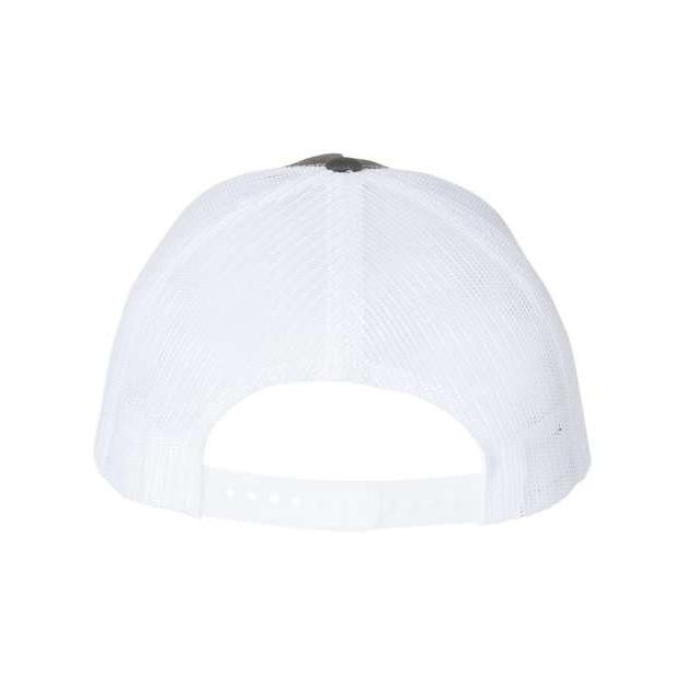 Genuine Leather Patch - Richardson 112FP Five-Panel Trucker Cap