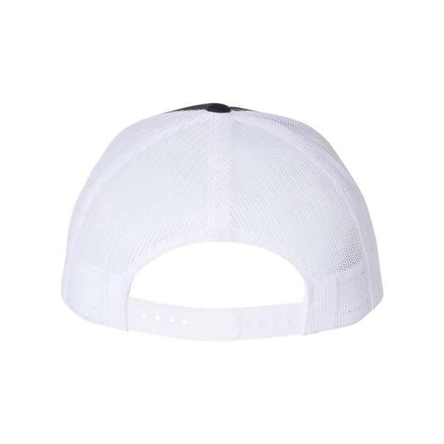 Genuine Leather Patch - Richardson 112FP Five-Panel Trucker Cap