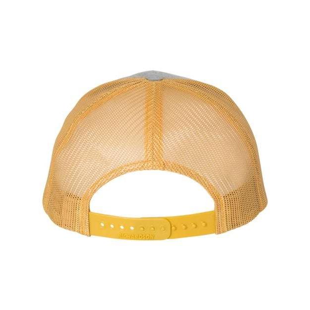 Genuine Leather Patch - Richardson 112FP Five-Panel Trucker Cap