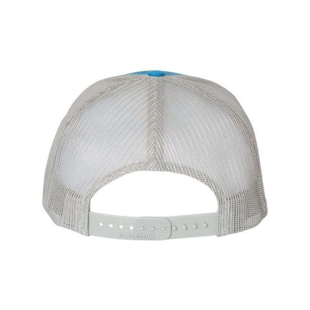 Genuine Leather Patch - Richardson 112FP Five-Panel Trucker Cap