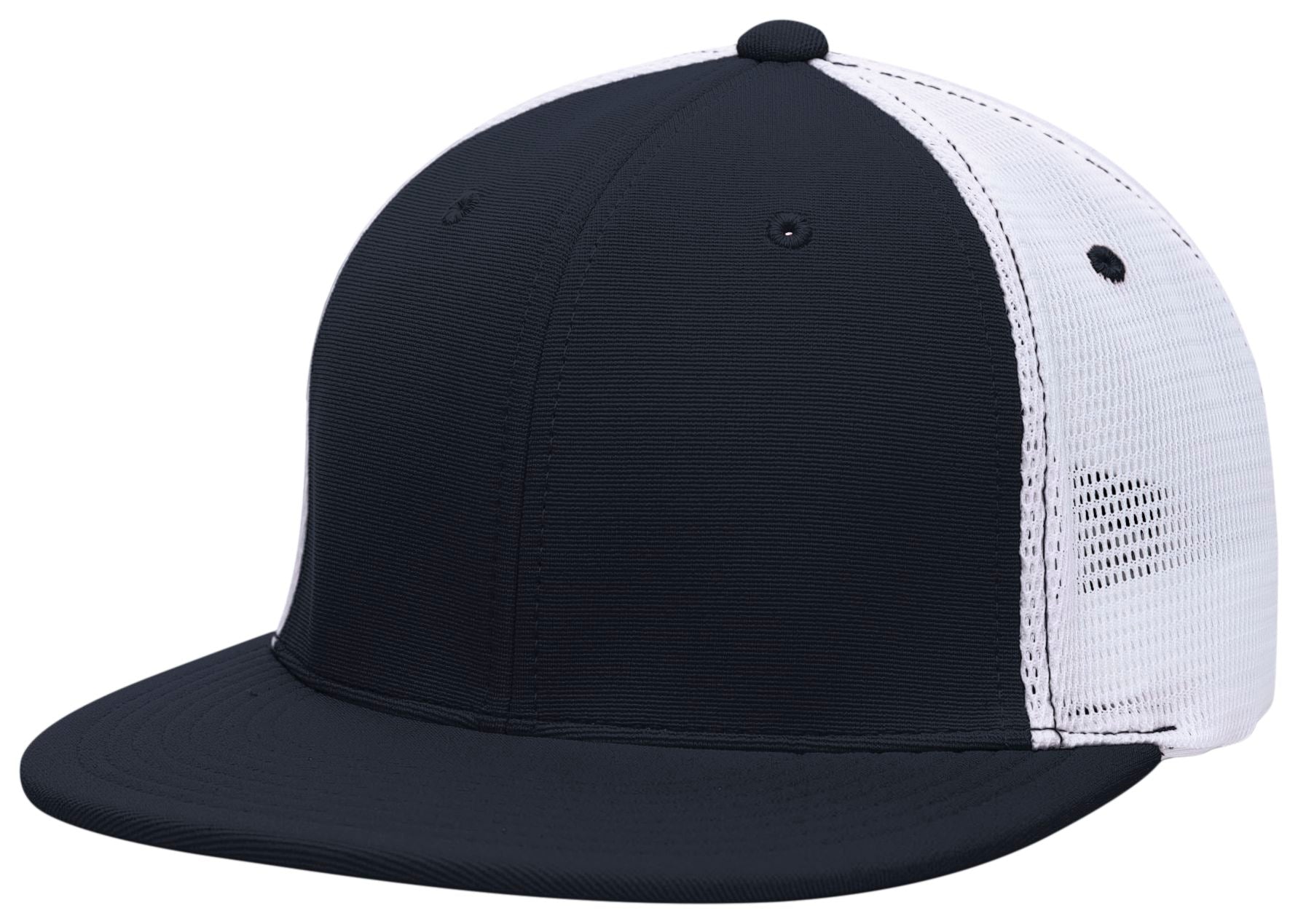 Premium M2 Performance Trucker Flexfit® Cap - XS - NAVY/WHITE/NAVY