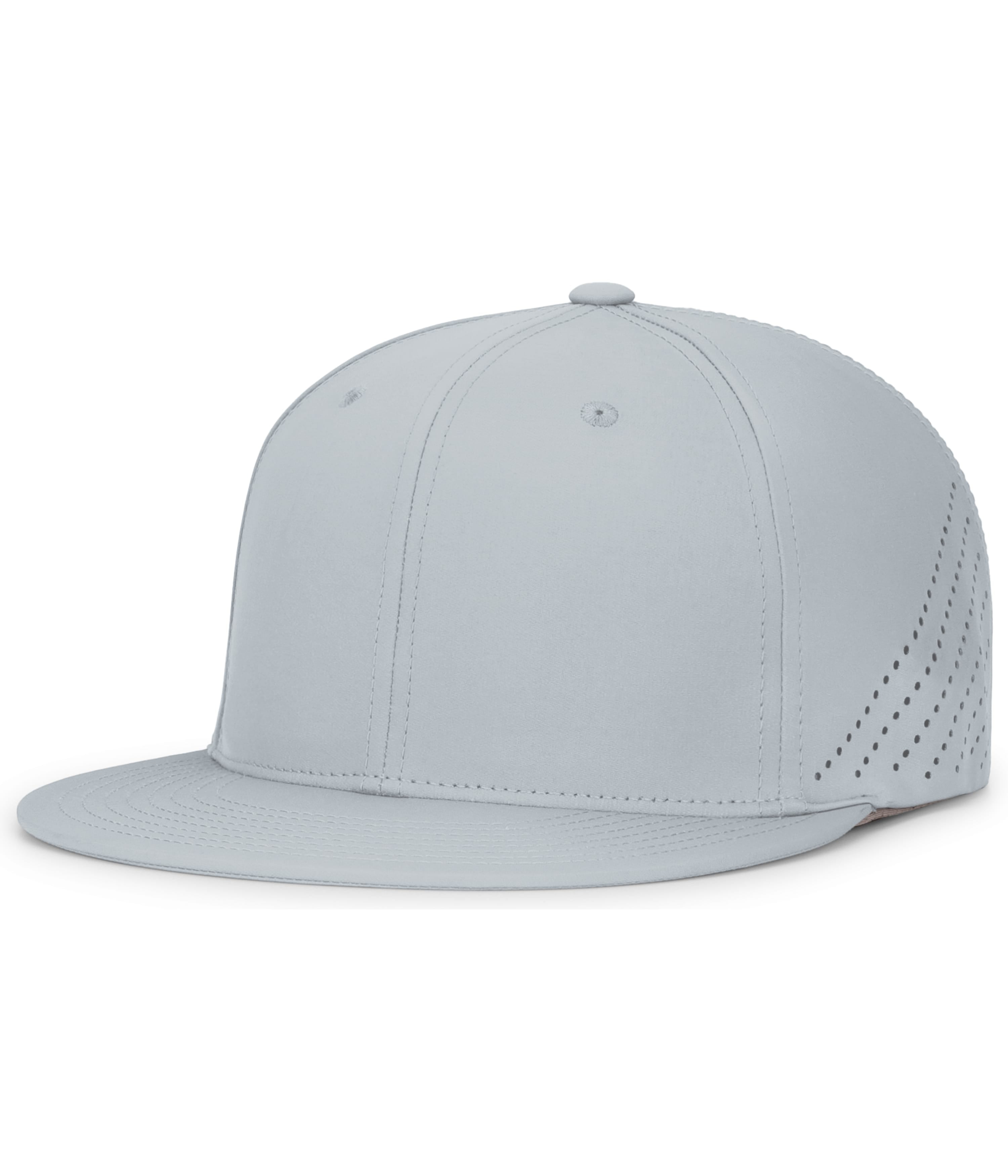 Premium Lightweight Perforated PacFlex Cap Powered by Coolcore® - XS - SILVER