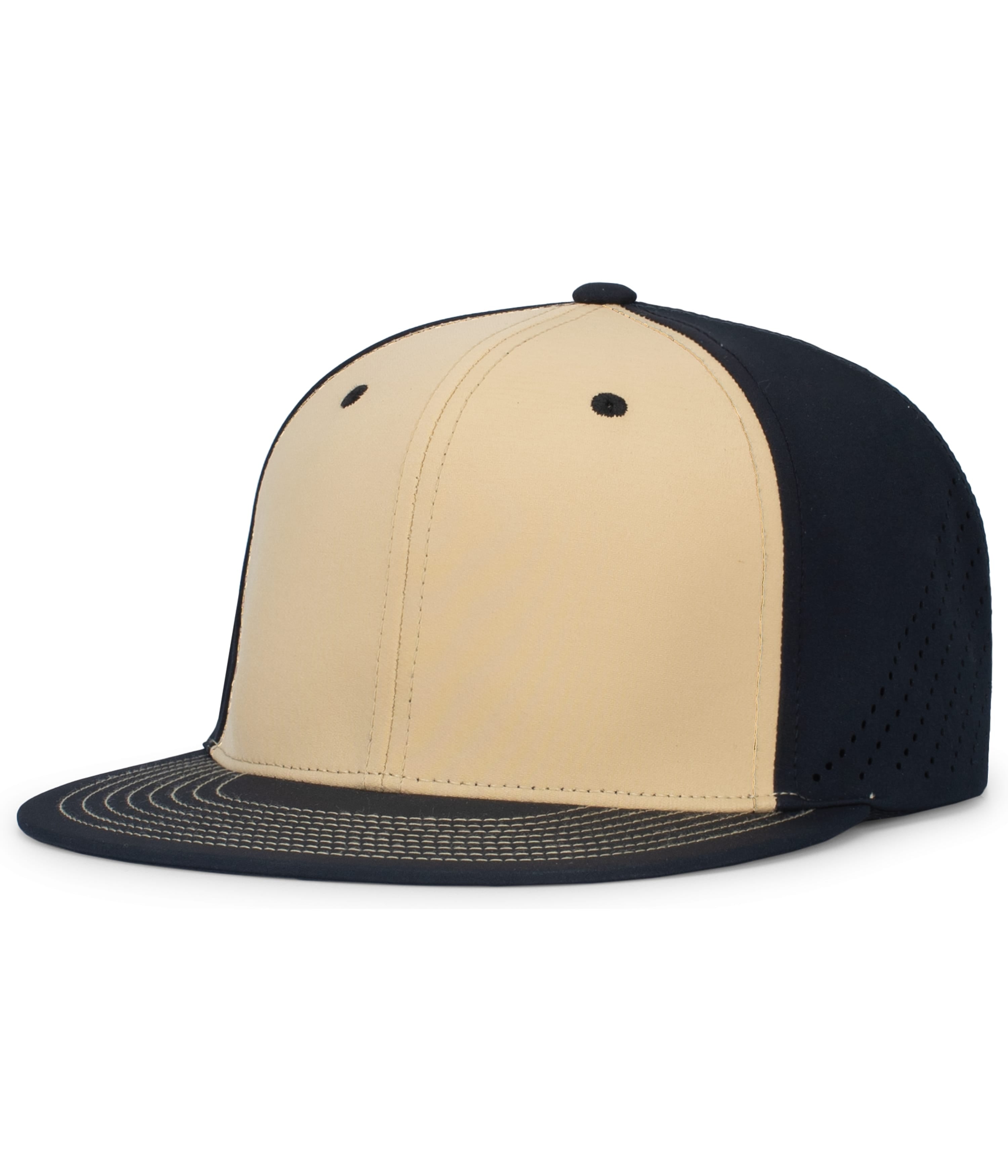 Premium Lightweight Perforated PacFlex Cap Powered by Coolcore® - XS - VEGAS/BLACK/BLACK