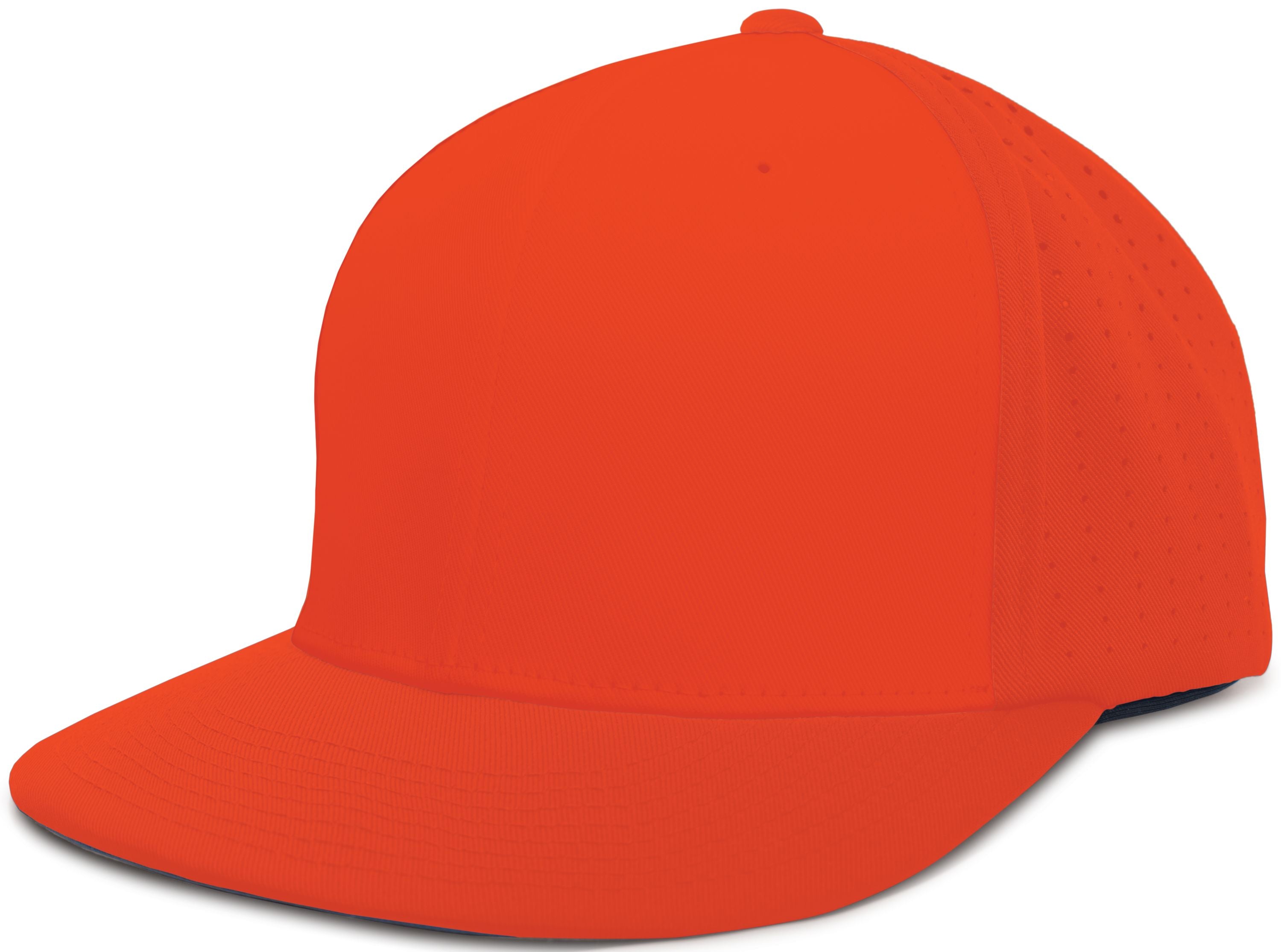 Perforated F3 Performance Flexfit® Cap - XS - ORANGE