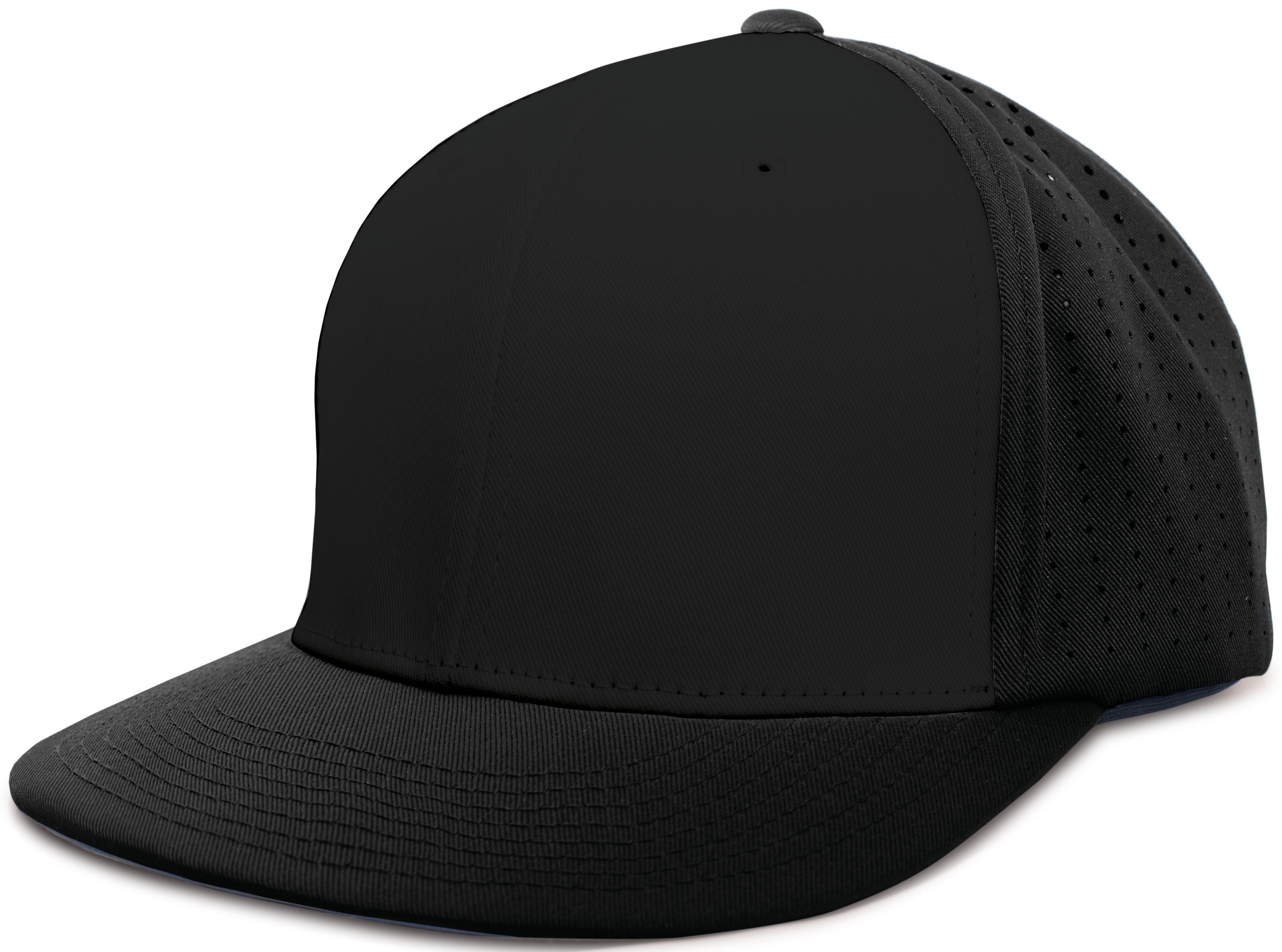 Perforated F3 Performance Flexfit® Cap - XS - BLACK