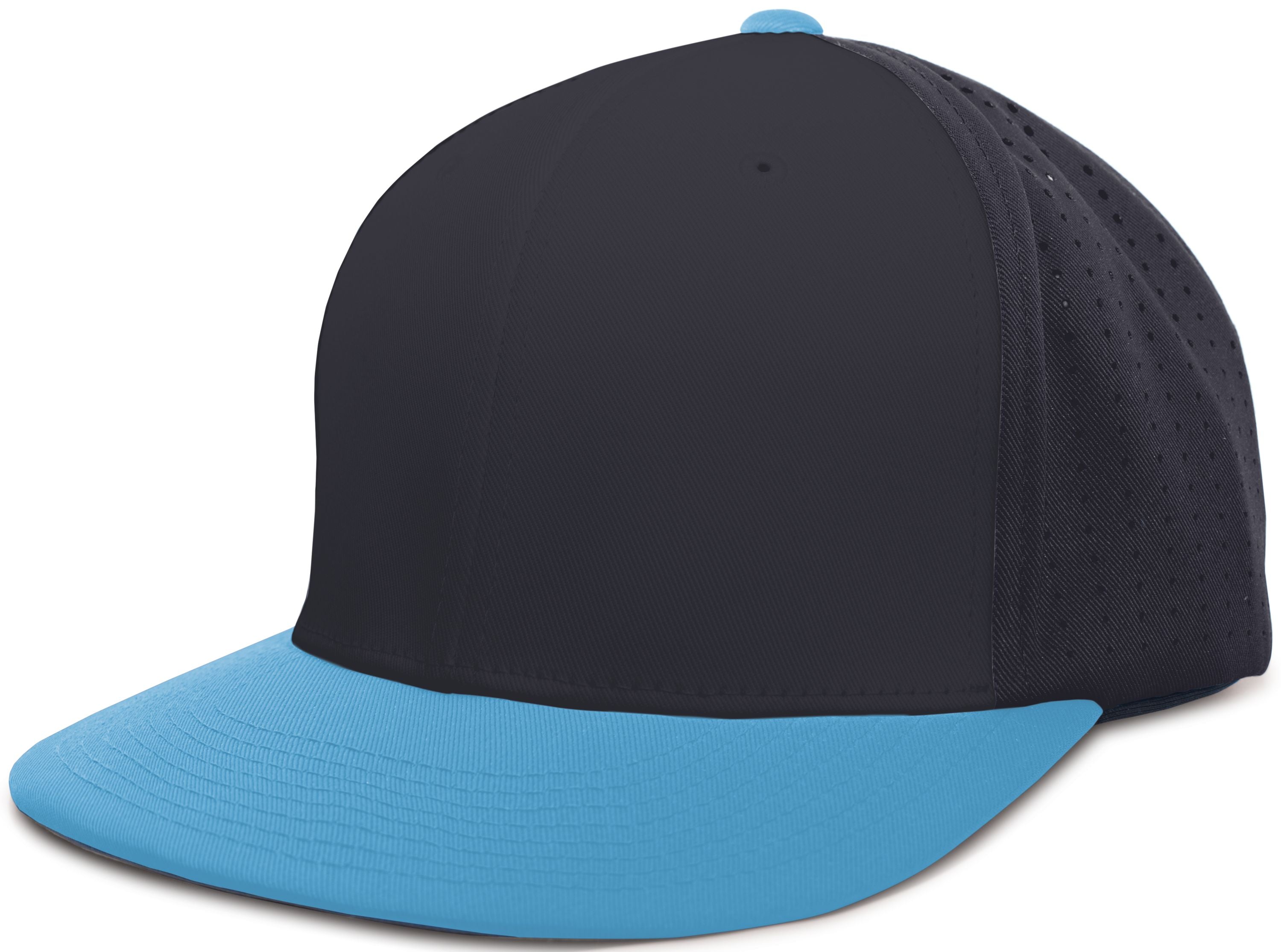 Perforated F3 Performance Flexfit® Cap - XS - NAVY/COLUMBIA BLUE