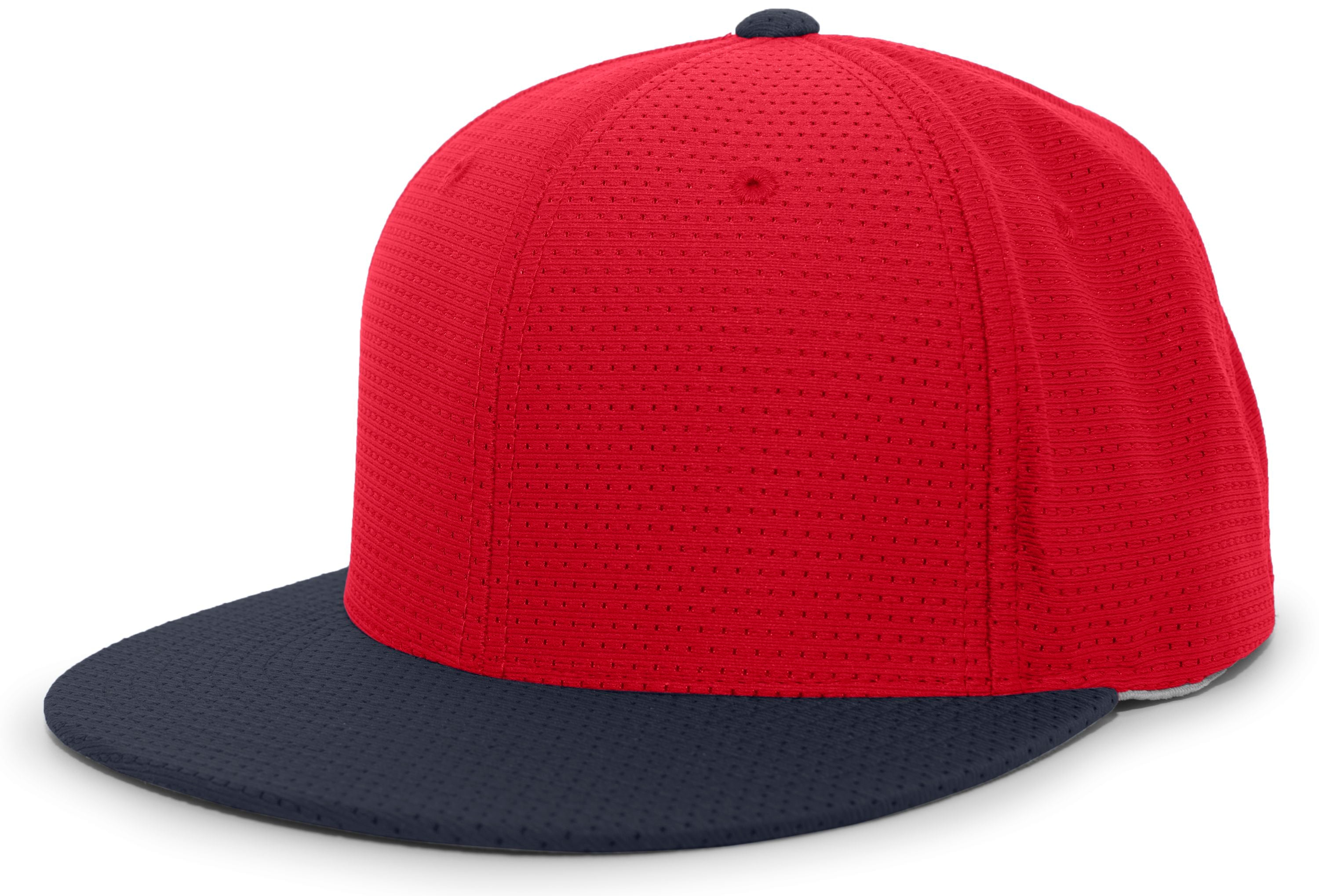 Performance Air Jersey Flexfit® Cap - XS - RED/NAVY
