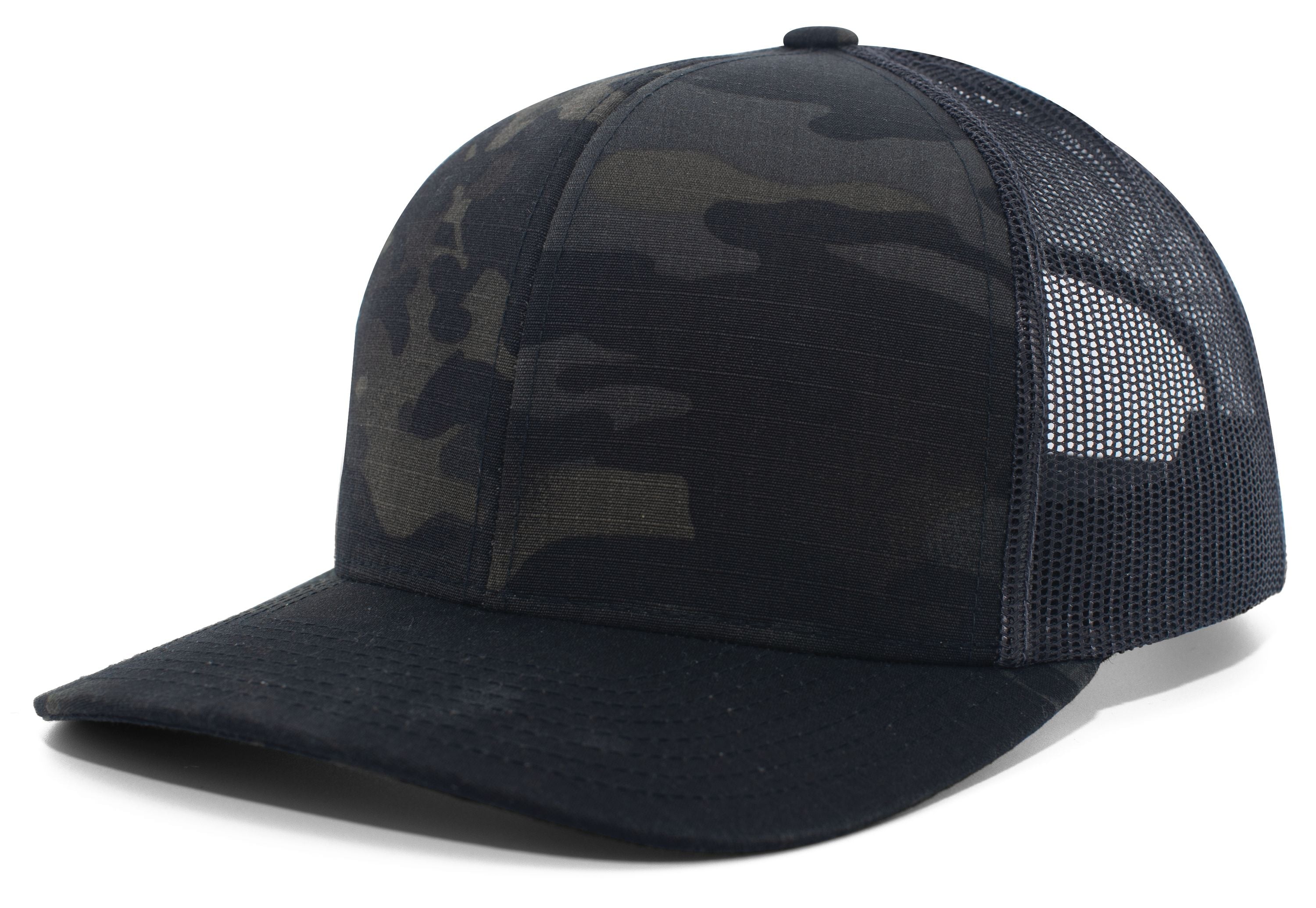 Multicam® Trucker Snapback Cap - OS - MC BLACK/BLACK