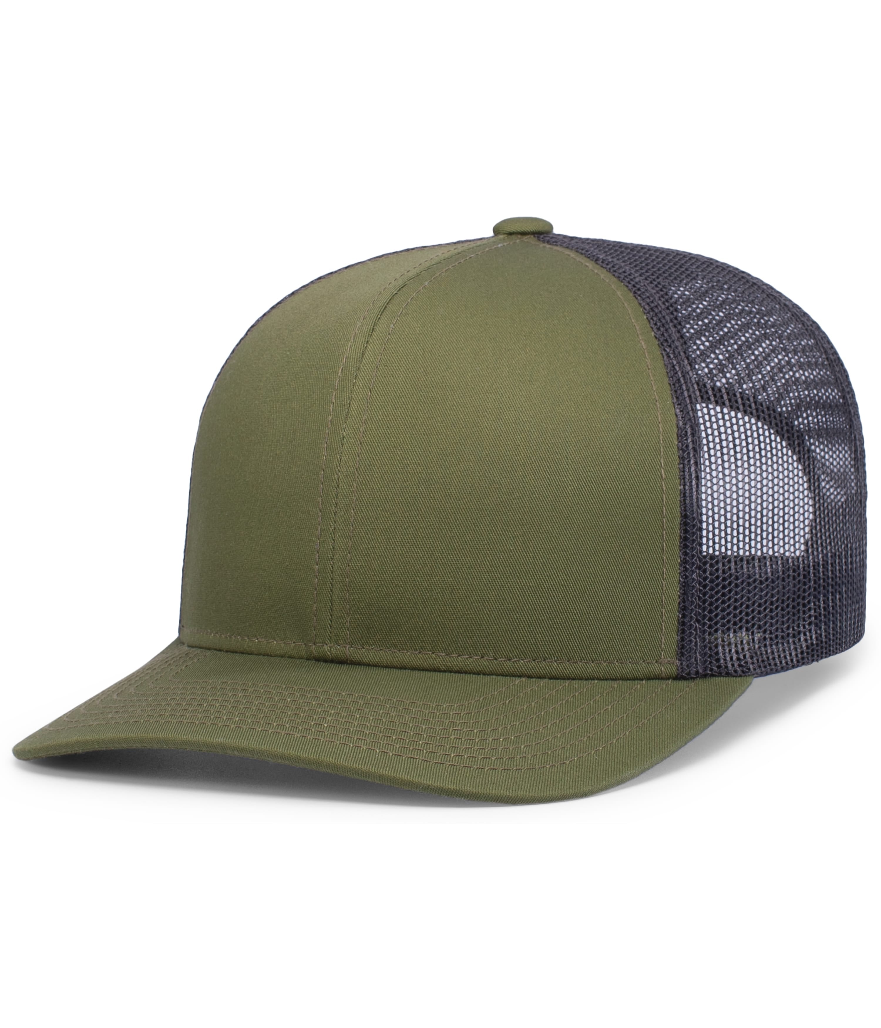 Eco Trucker Snapback Cap - OS - MOSS/LT CHARCOAL/MOSS