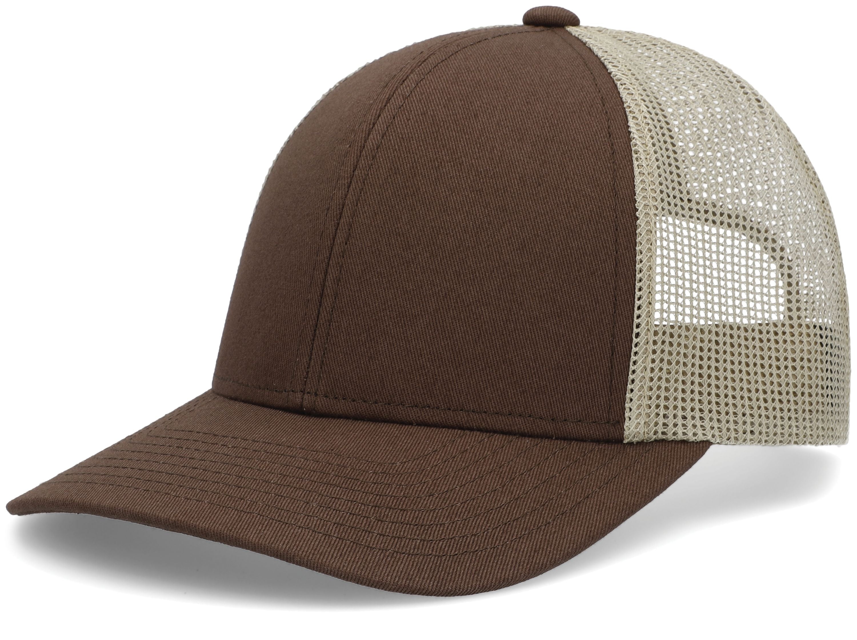 Low-Pro Trucker Cap - OS - BROWN/KHAKI/BROWN