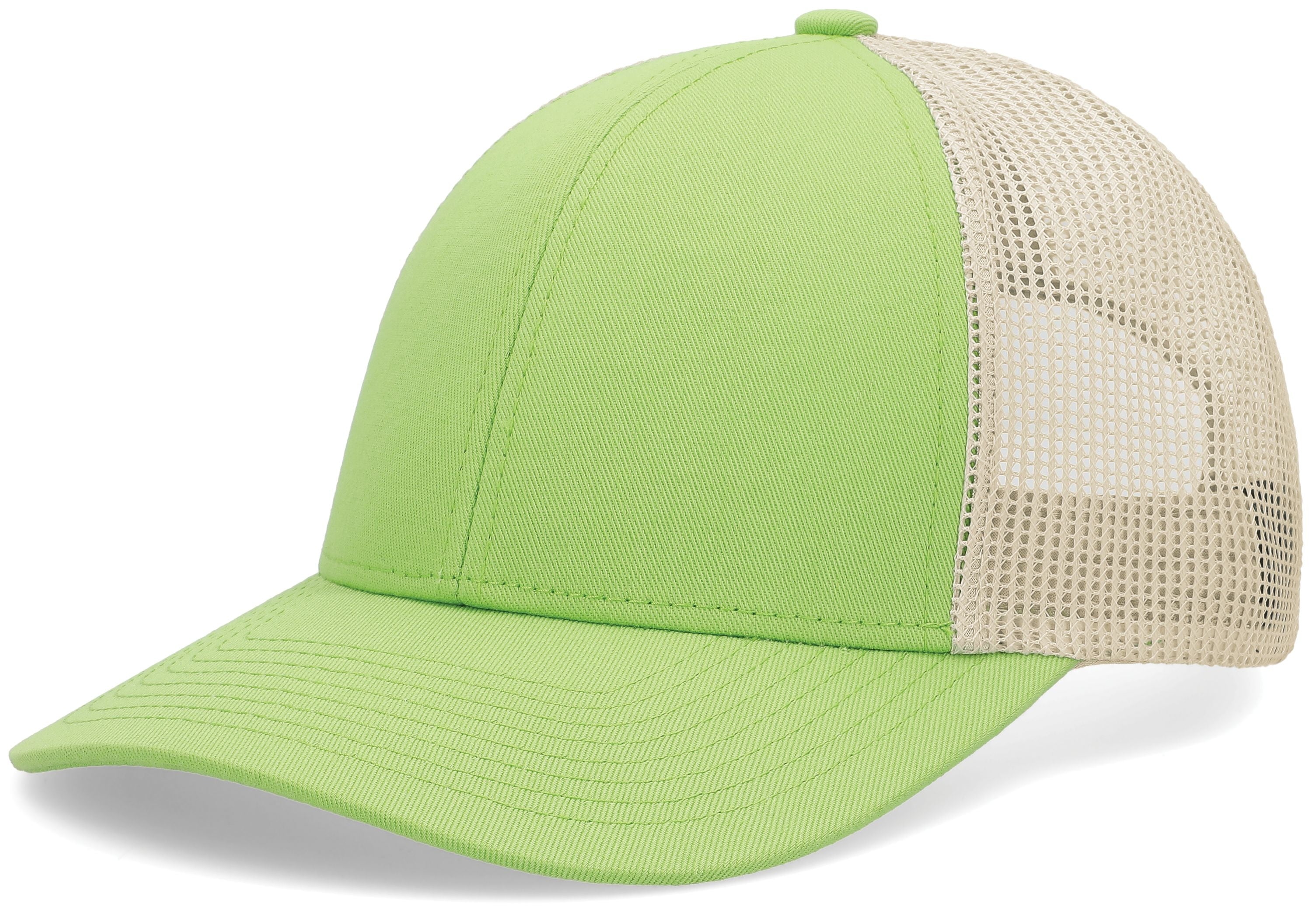 Low-Pro Trucker Cap - OS - GREEN GLOW/BEIGE/GREEN GLOW