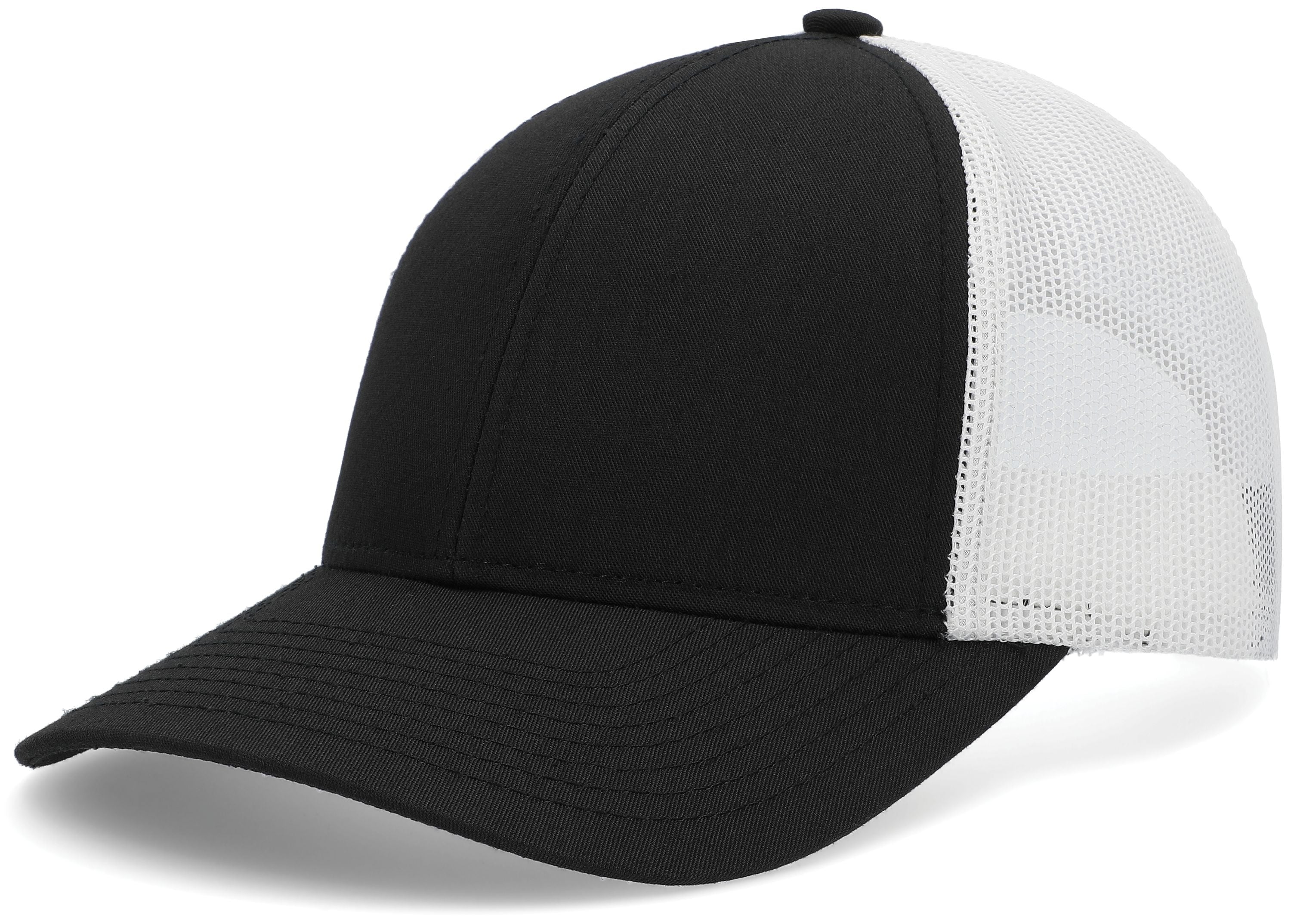 Low-Pro Trucker Cap - YTH - BLACK/WHITE/BLACK